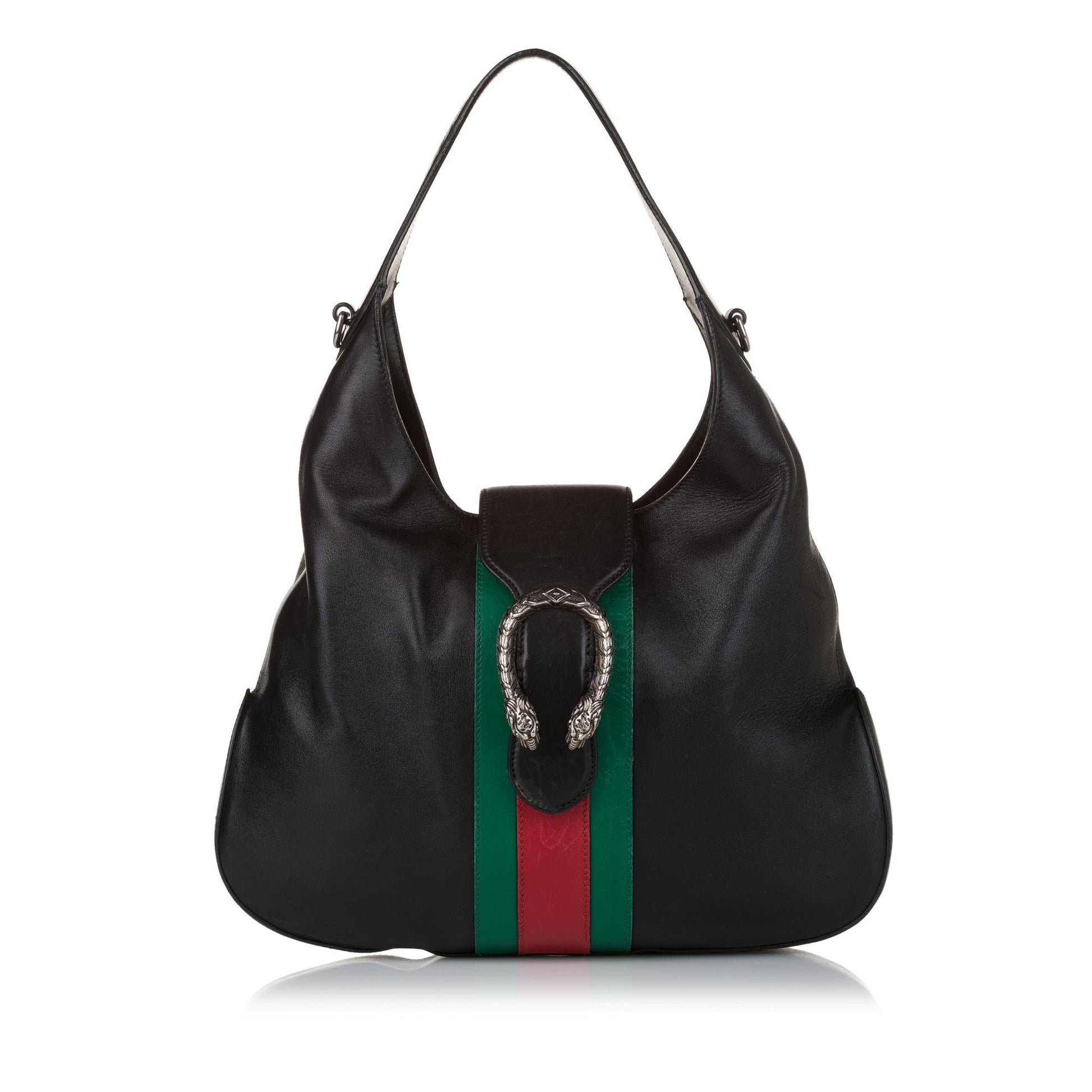 Gucci Dionysus Web SHG Leather Calf Black Shoulder Bag