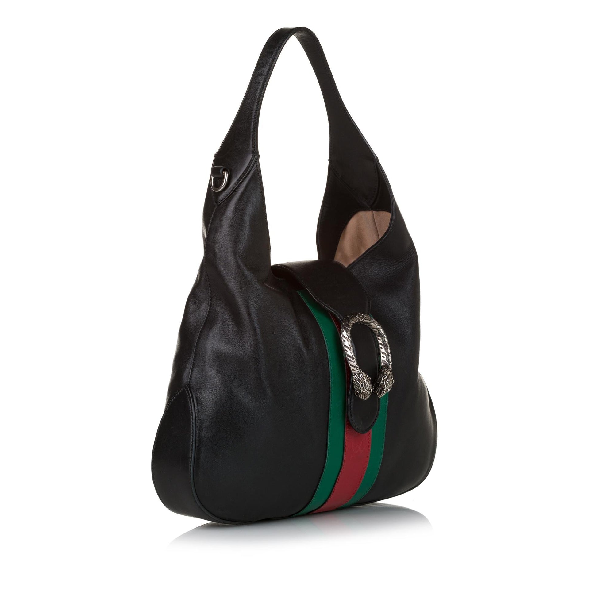 Gucci Dionysus Web SHG Leather Calf Black Shoulder Bag