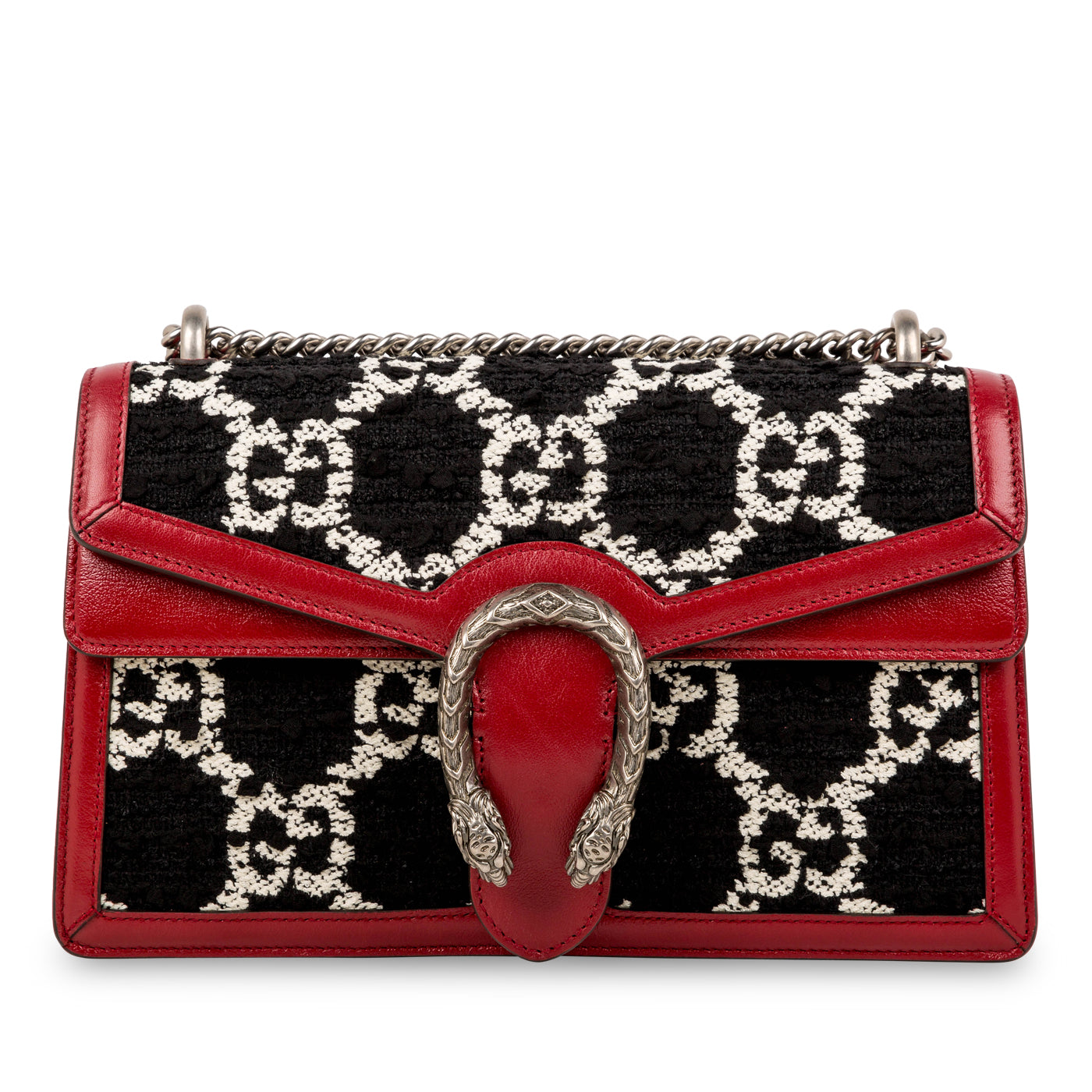 Gucci Tweed Dionysus Supreme Crossbody Bag Small Supreme Small