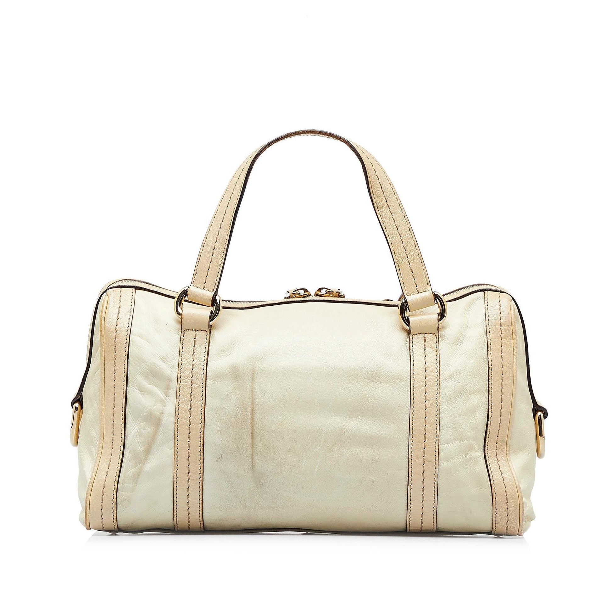 Gucci Duchessa Boston SHG-ISXxYF Calf Brown Satchel Bag