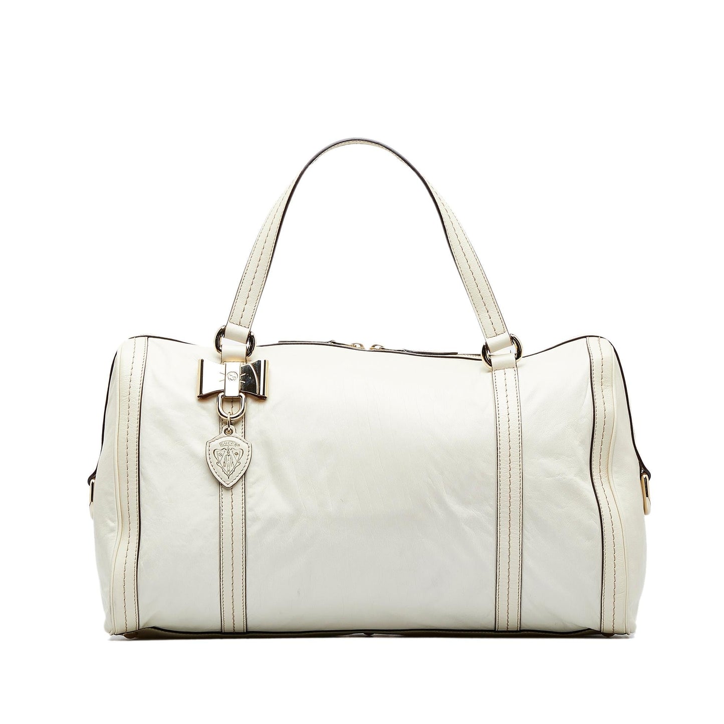 Gucci Duchessa Boston SHG-KoSn0d Calf White Satchel Bag