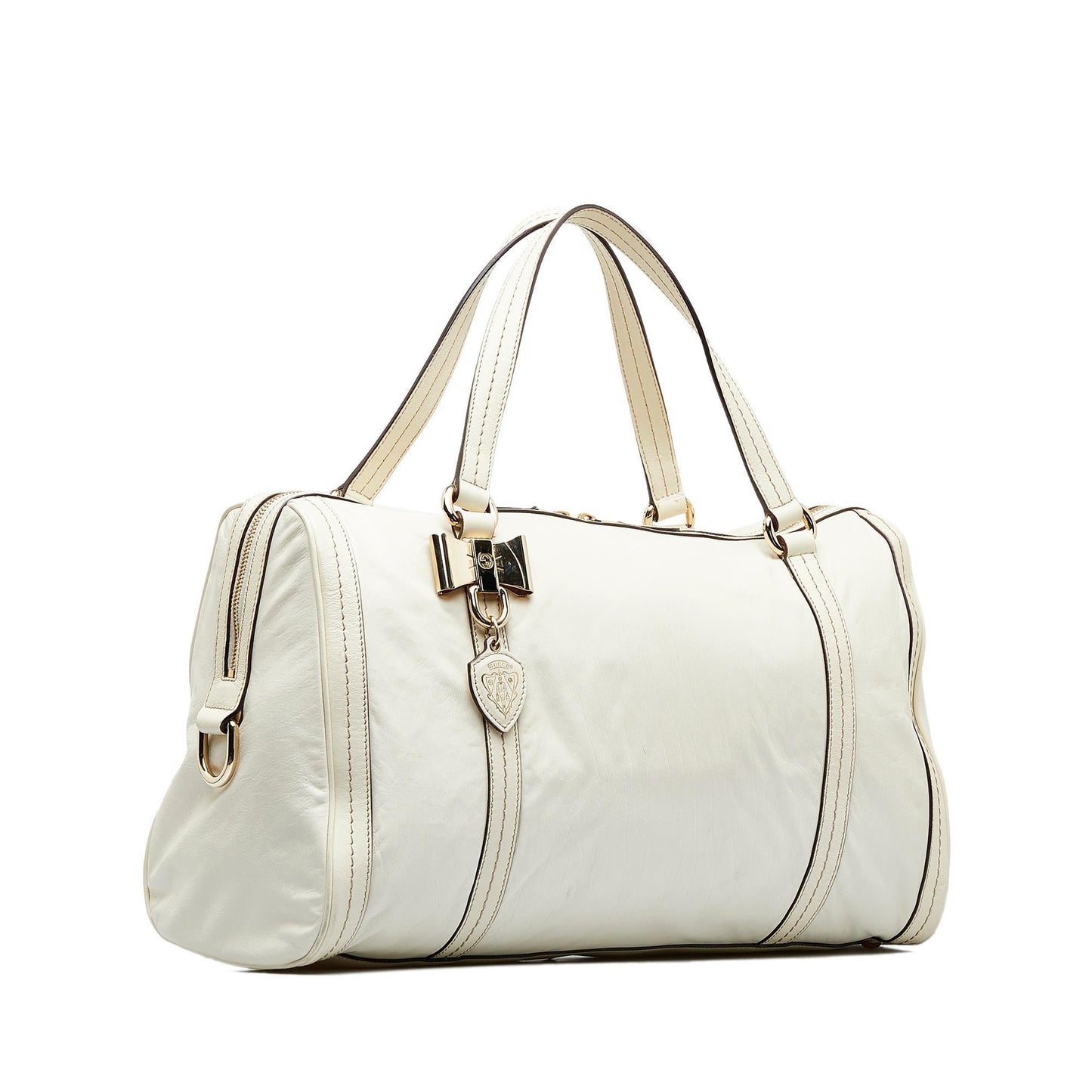 Gucci Duchessa Boston SHG-KoSn0d Calf White Satchel Bag