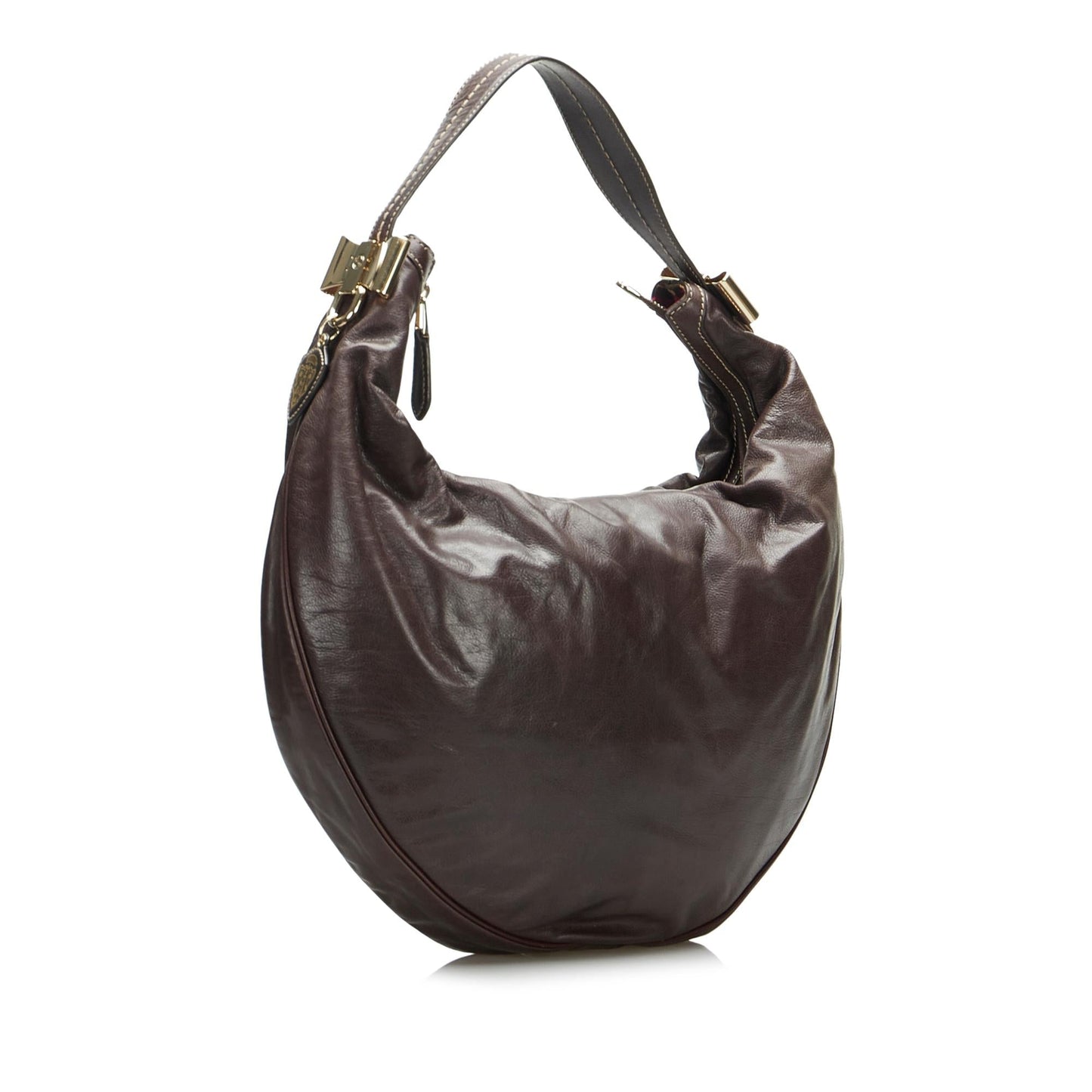 Gucci Duchessa SHG-vwybfo Leather Brown Satchel Bag