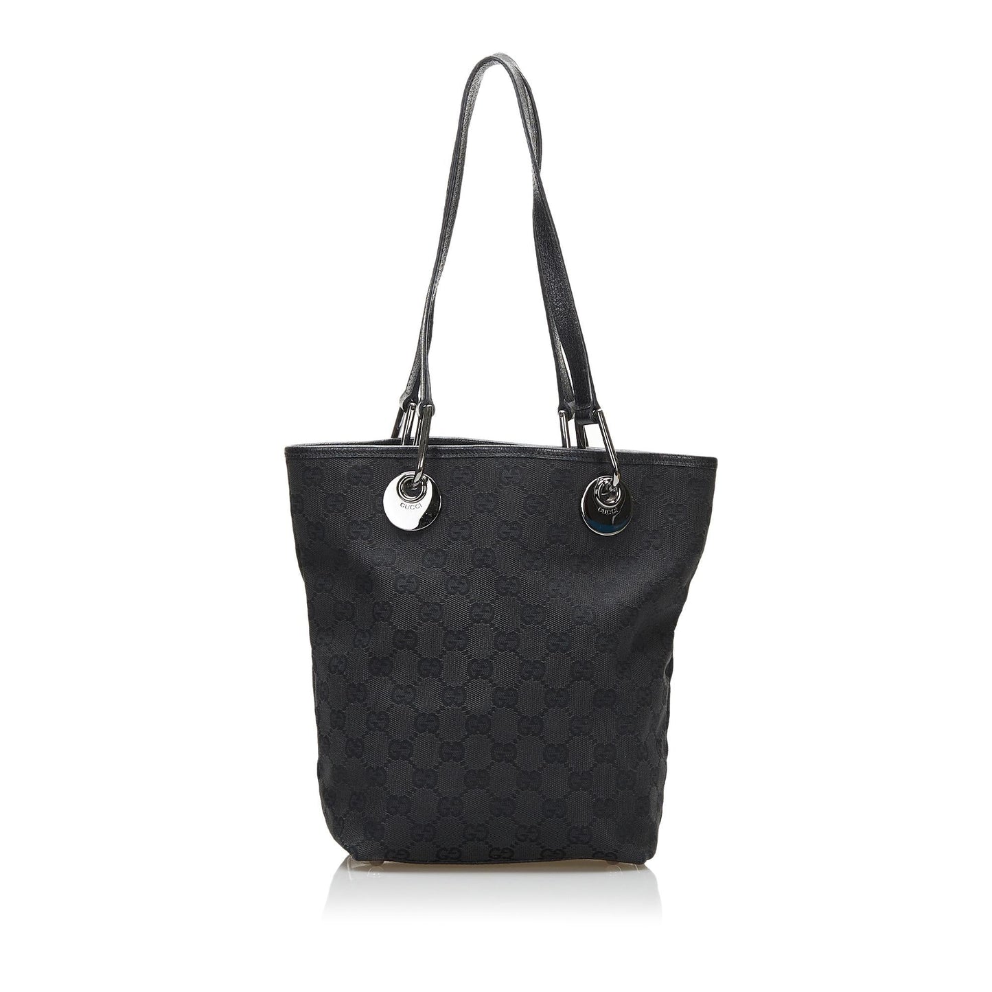Gucci Eclipse GG SHG Canvas Black Tote Bag