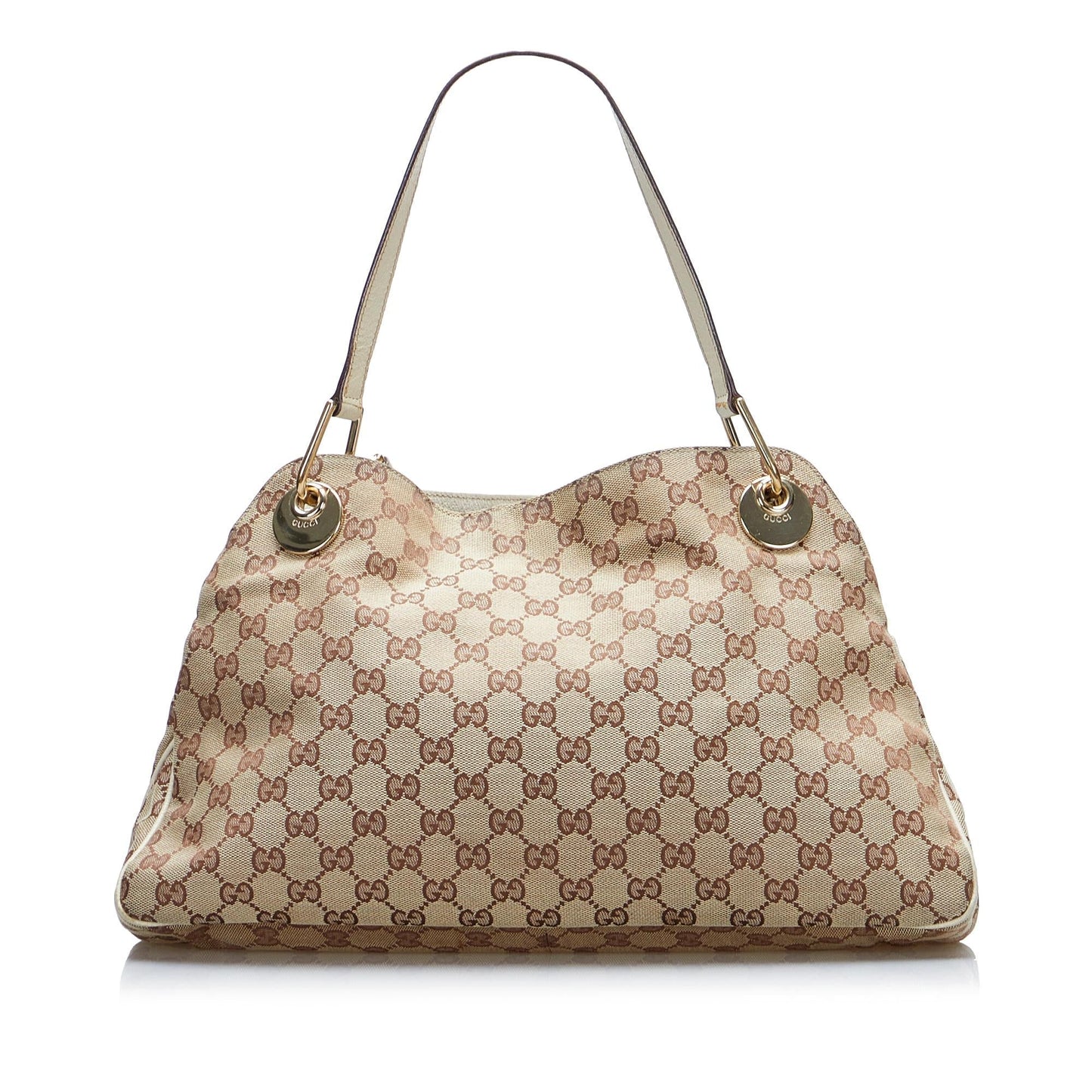 Gucci Eclipse GG SHG-BXqPyQ Canvas Brown Shoulder Bag