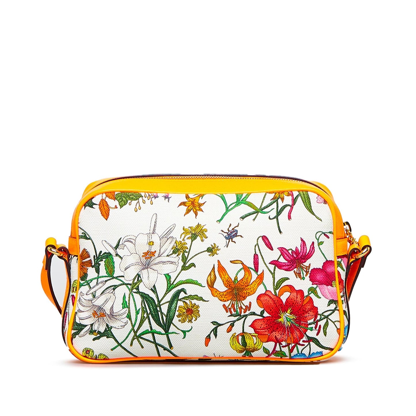 Gucci Flora SHG-ANTMCd Canvas Crossbody Bag