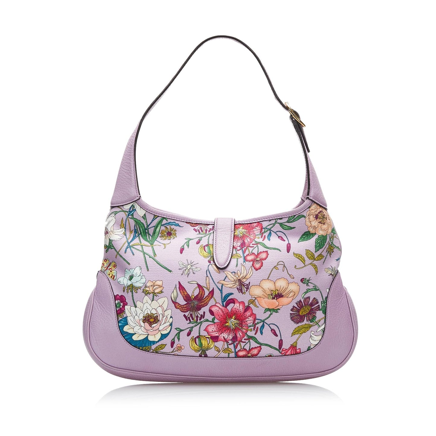 Gucci Flora Jackie SHG-8Tm6Rw Canvas Shoulder Bag