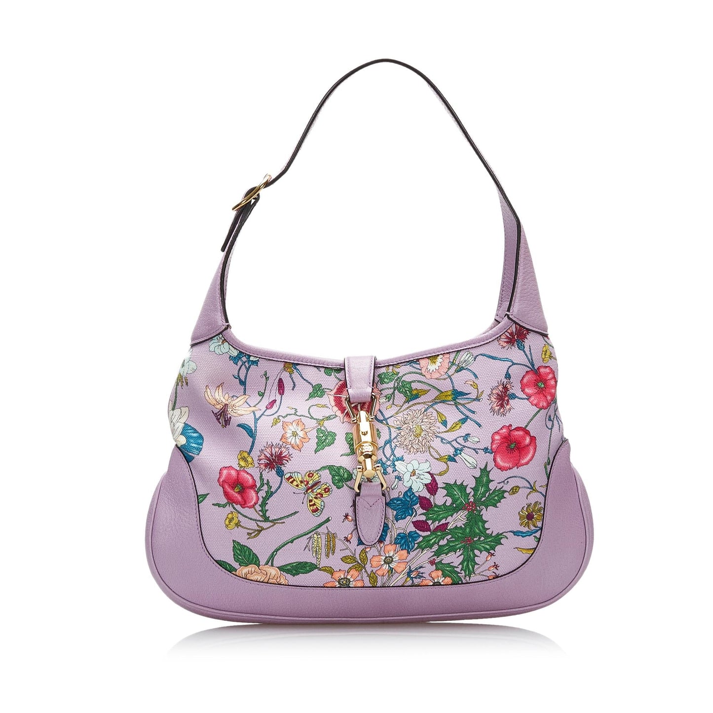 Gucci Flora Jackie SHG-8Tm6Rw Canvas Shoulder Bag