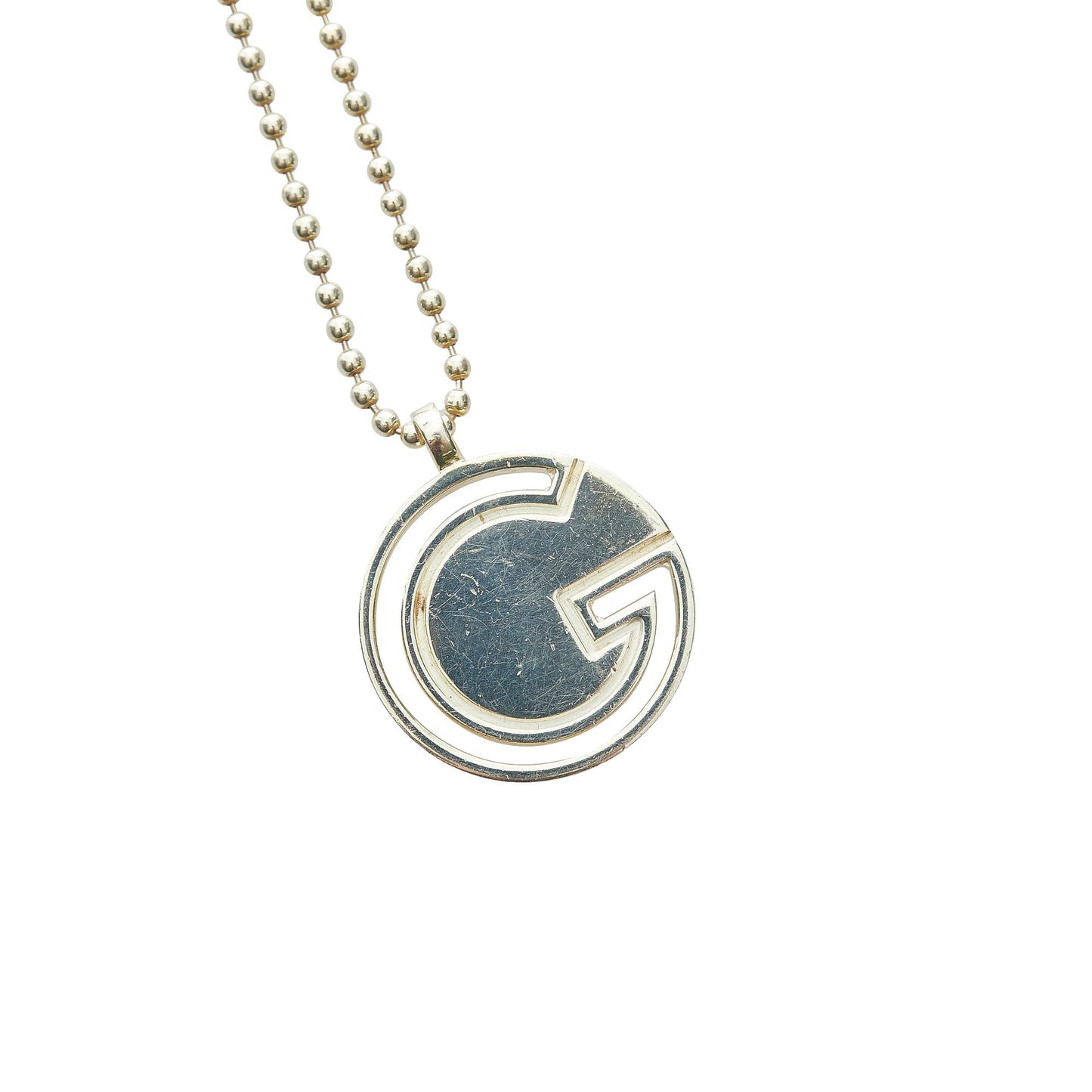 Gucci G Round Pendant Necklace (SHG-30560)