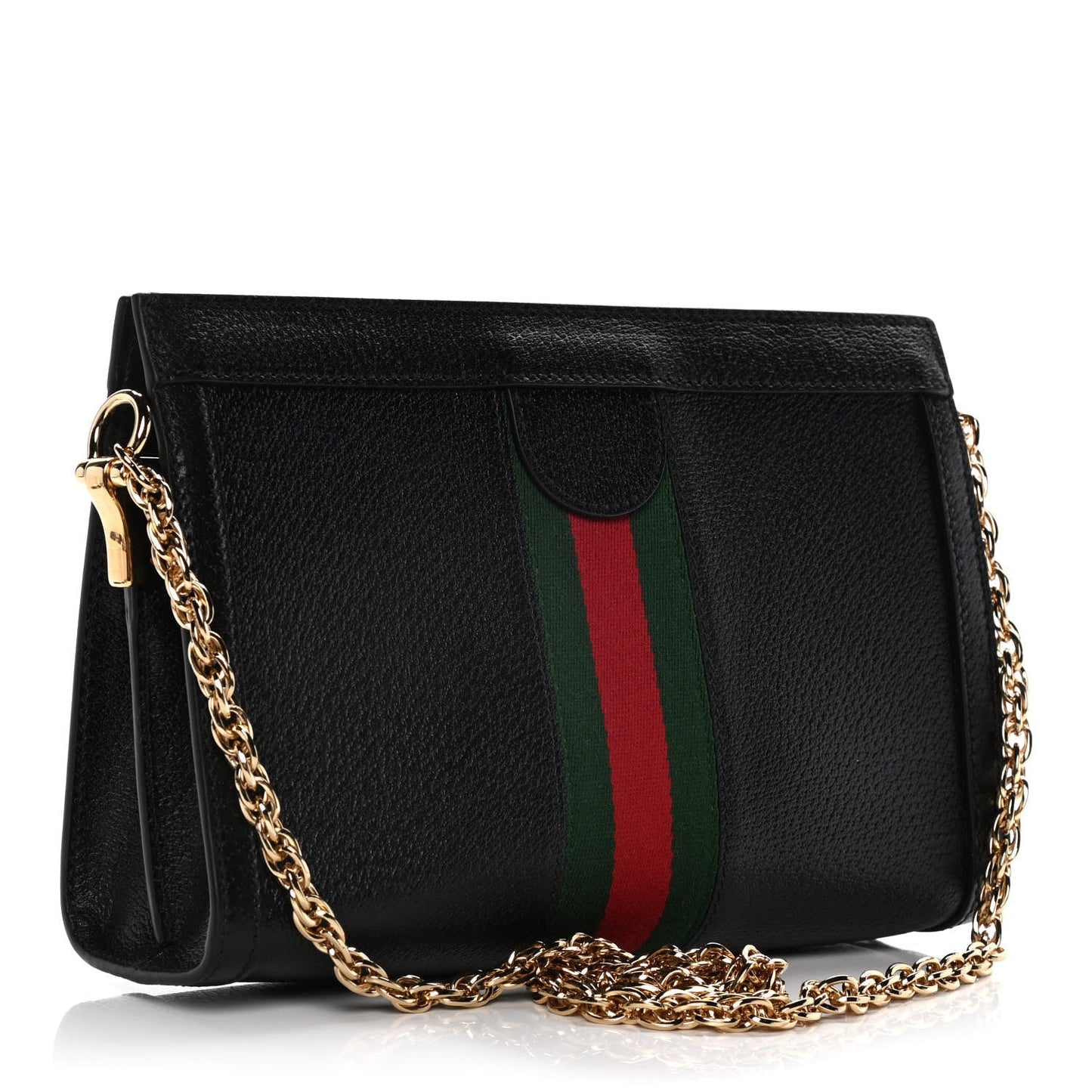 Gucci GG Web Ophidia Calfskin Chain Shoulder Bag