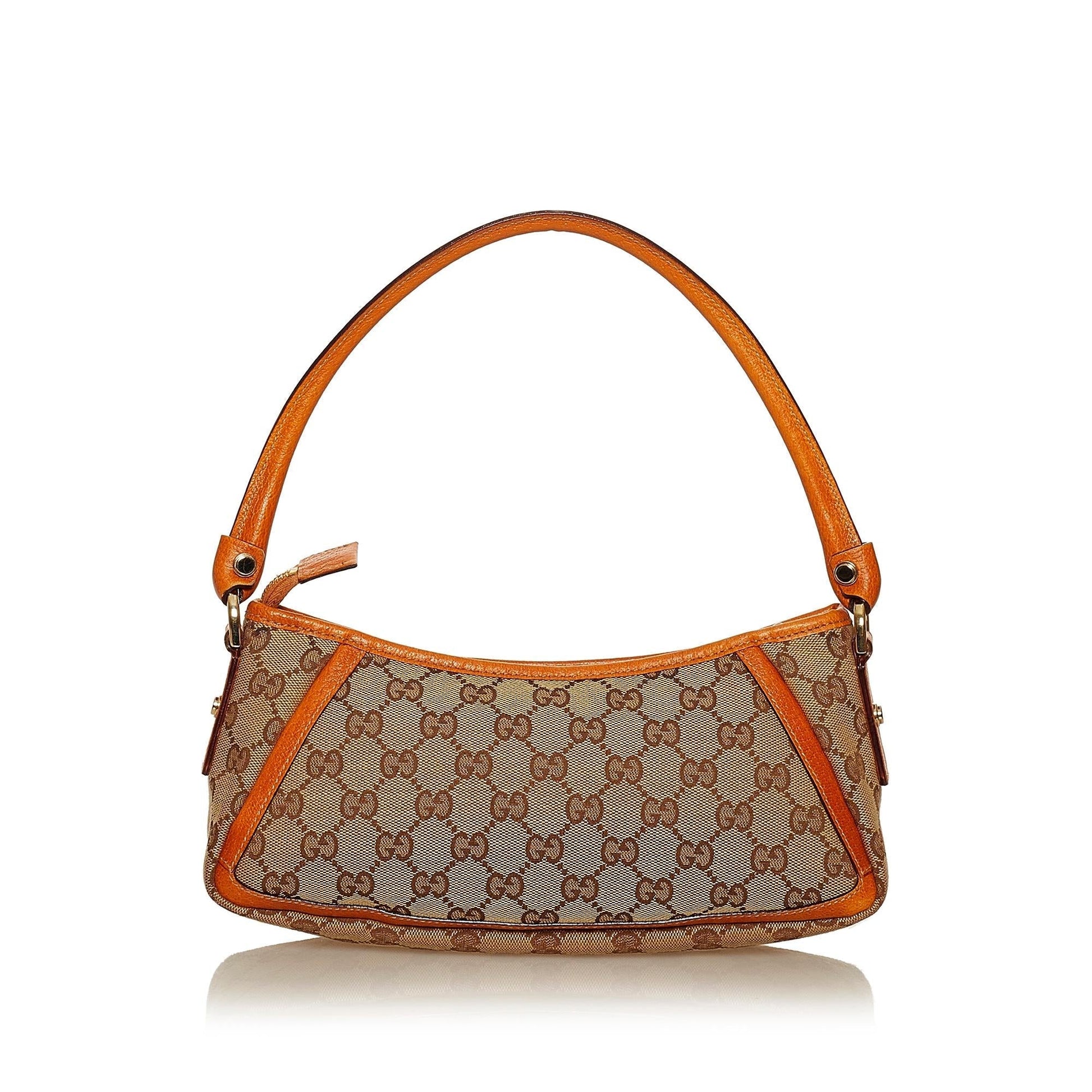 Gucci GG Canvas Abbey D-Ring Baguette (SHG-29430)