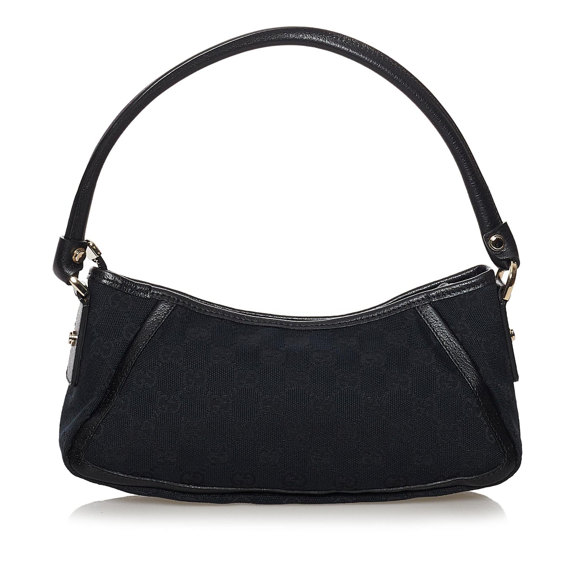 Gucci GG Canvas Abbey D-Ring Baguette (SHG-31784)