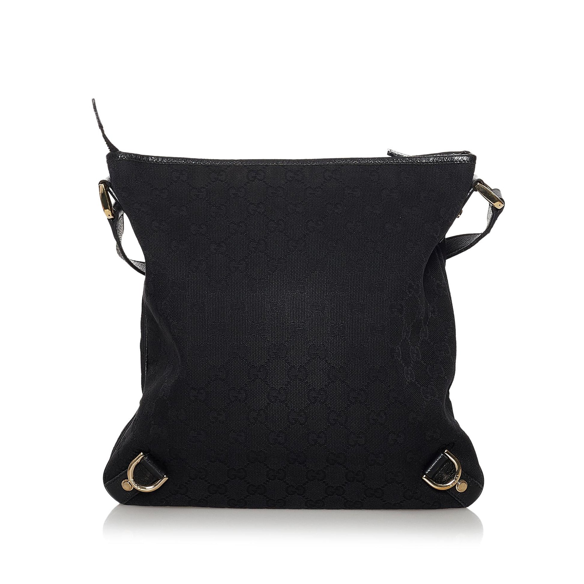 Gucci GG Canvas Abbey D-Ring Crossbody Bag (SHG-29759)