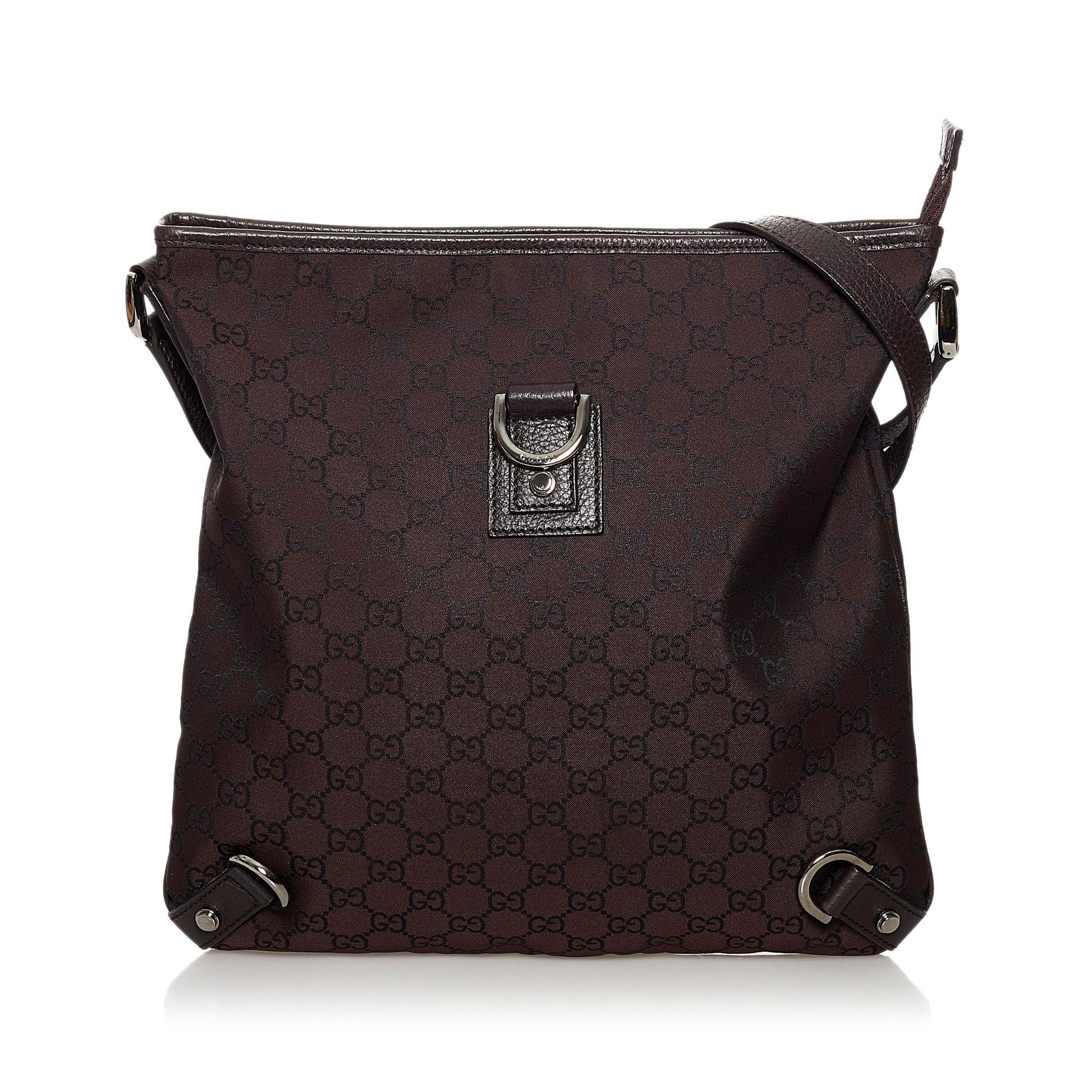 Gucci GG Canvas Abbey D-Ring Crossbody Bag (SHG-30862)