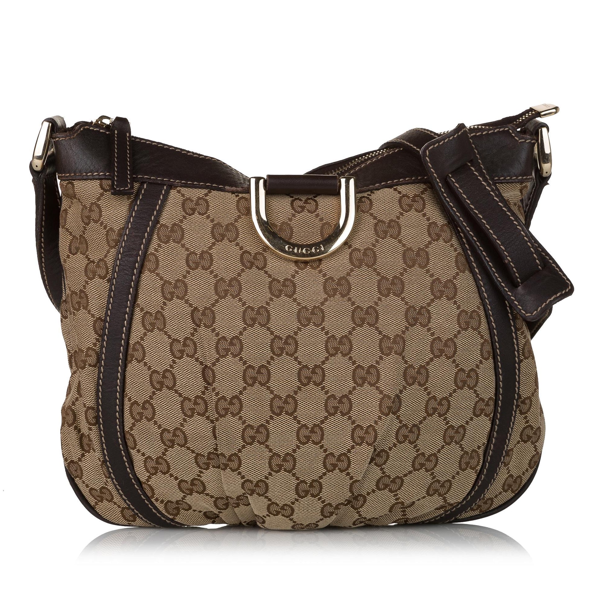 Gucci GG Canvas Abbey D-Ring Crossbody Bag (SHG-31276)