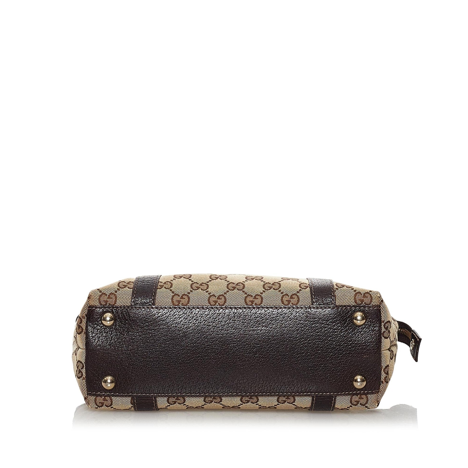 Gucci GG Canvas Abbey D-Ring Handbag (SHG-29791)