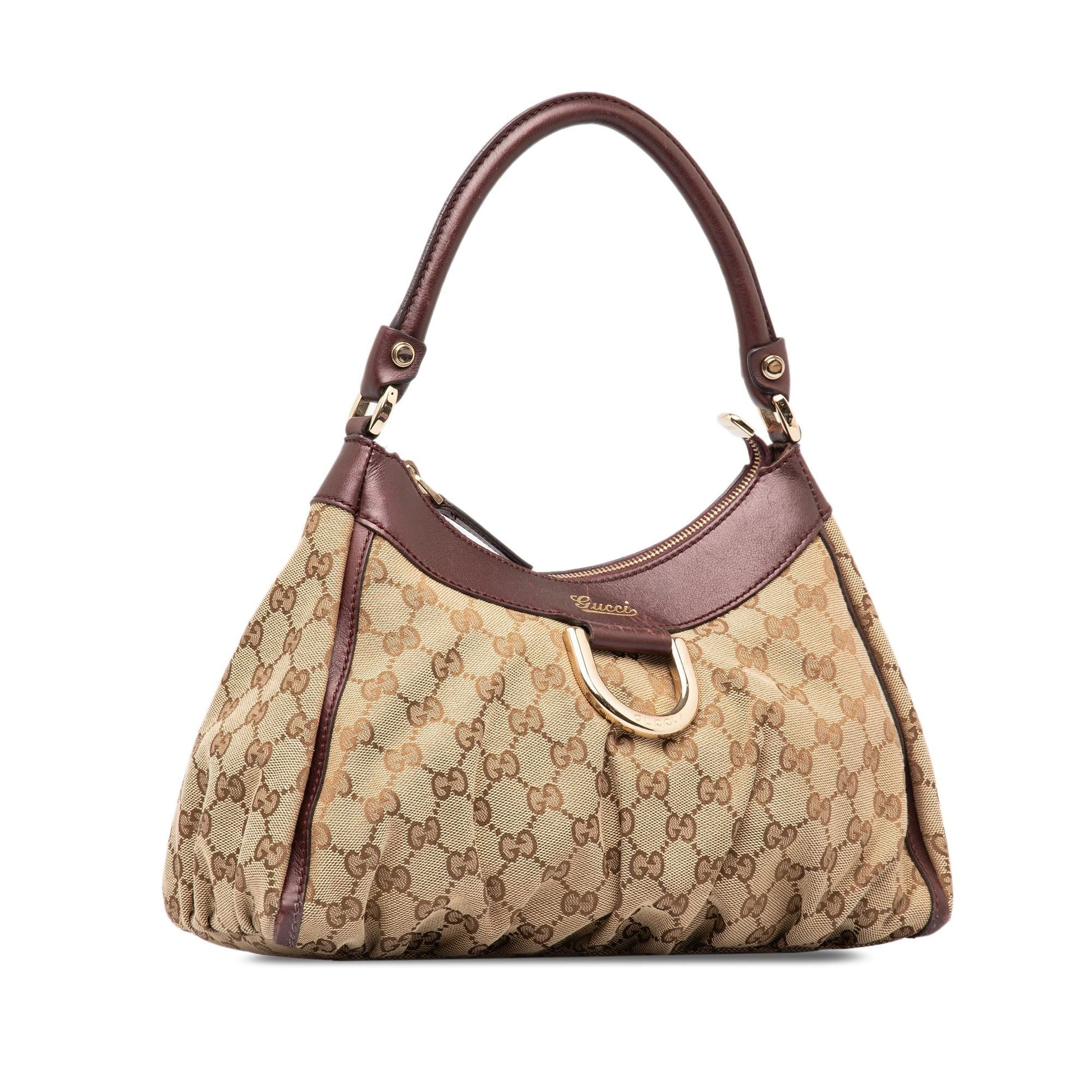 Gucci Abbey Ring Handbag Shg 33Rjfk Canvas Jewelry