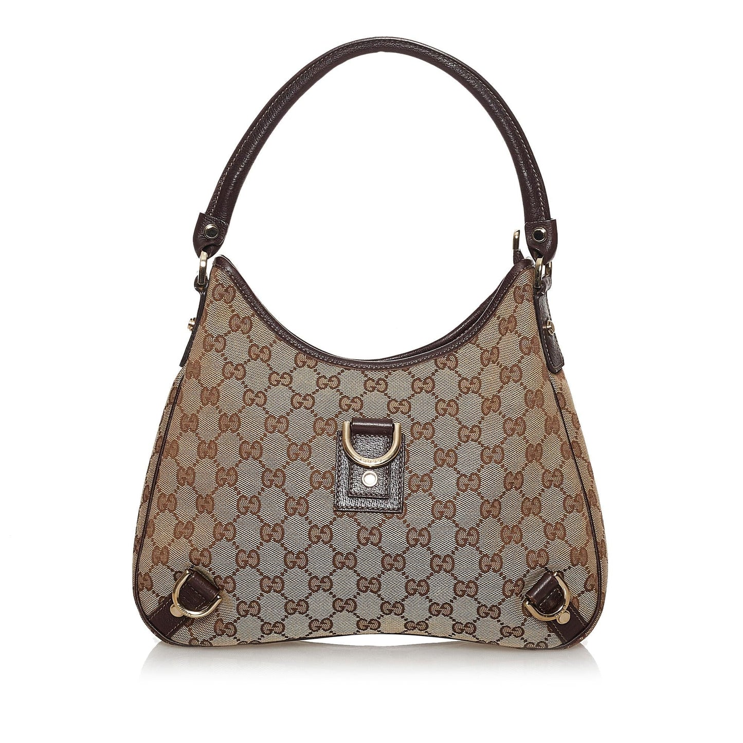 Gucci GG Canvas Abbey D-Ring Shoulder Bag (SHG-30808)