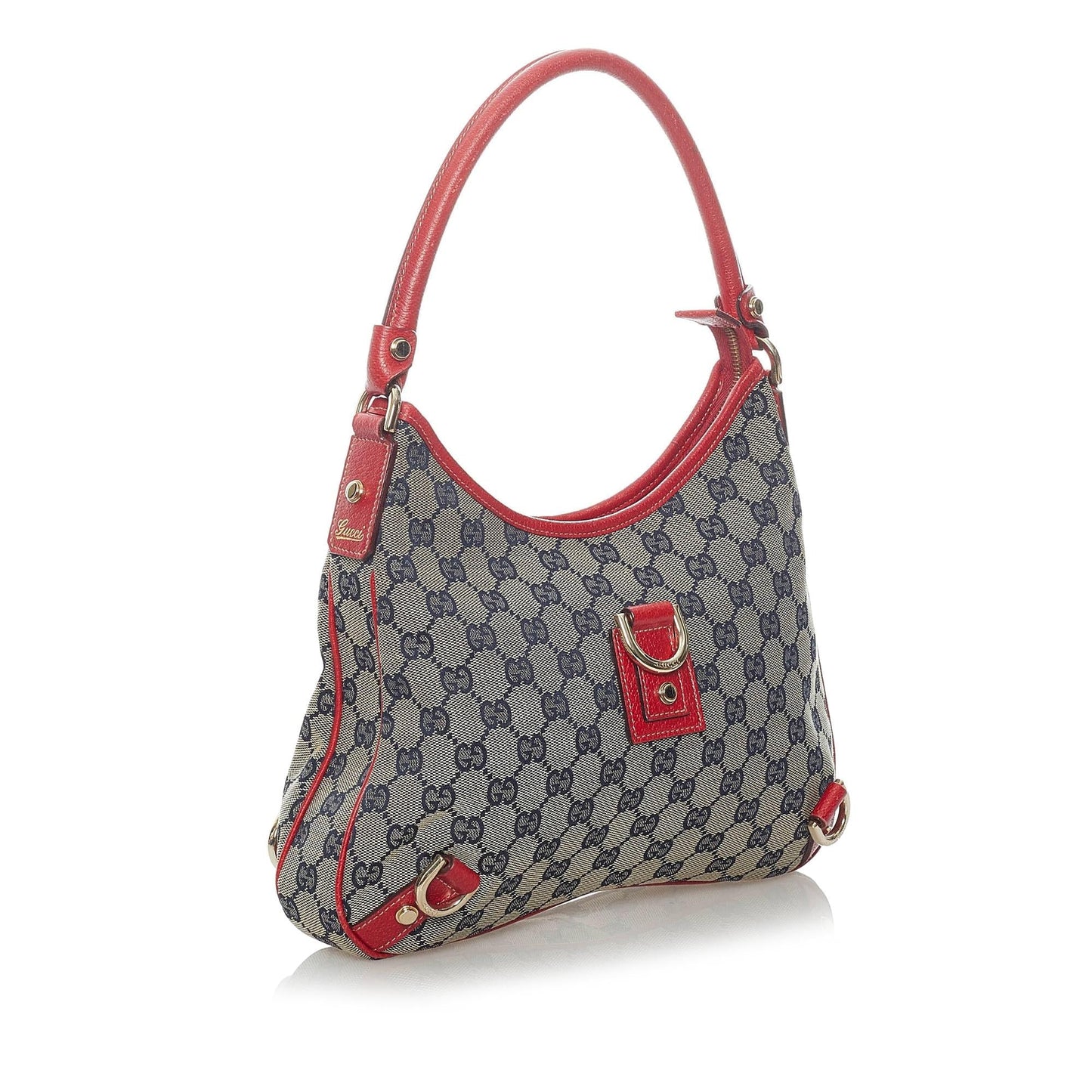 Gucci GG Canvas Abbey D-Ring Shoulder Bag (SHG-30958)