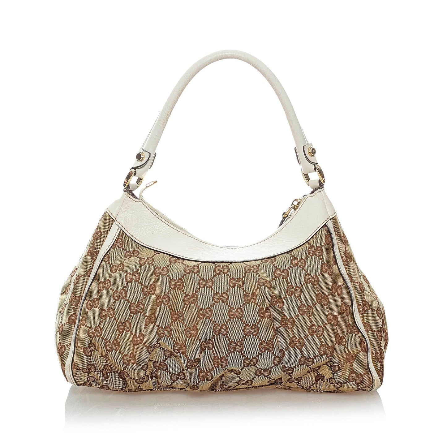 Gucci GG Canvas Abbey D-Ring Shoulder Bag (SHG-30987)