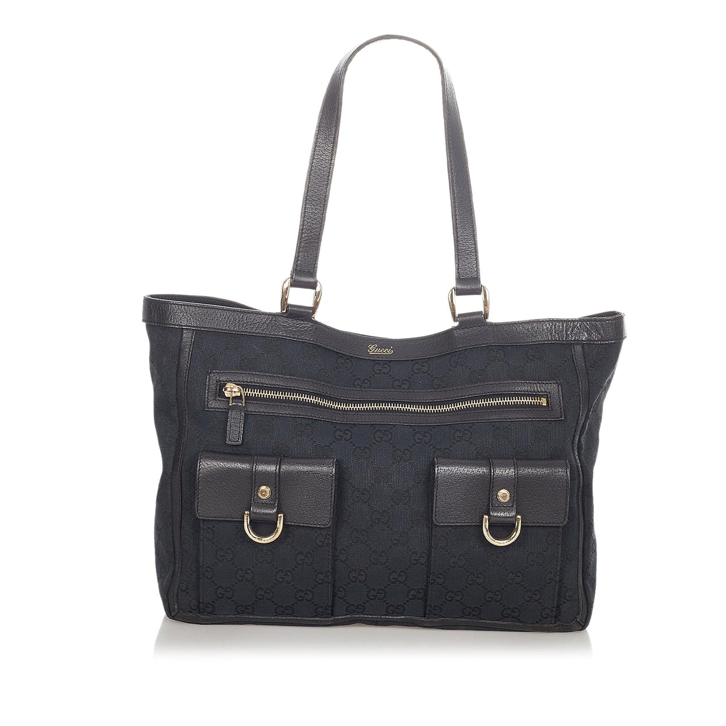 Gucci GG Canvas Abbey D Ring Tote Bag (SHG-23834)