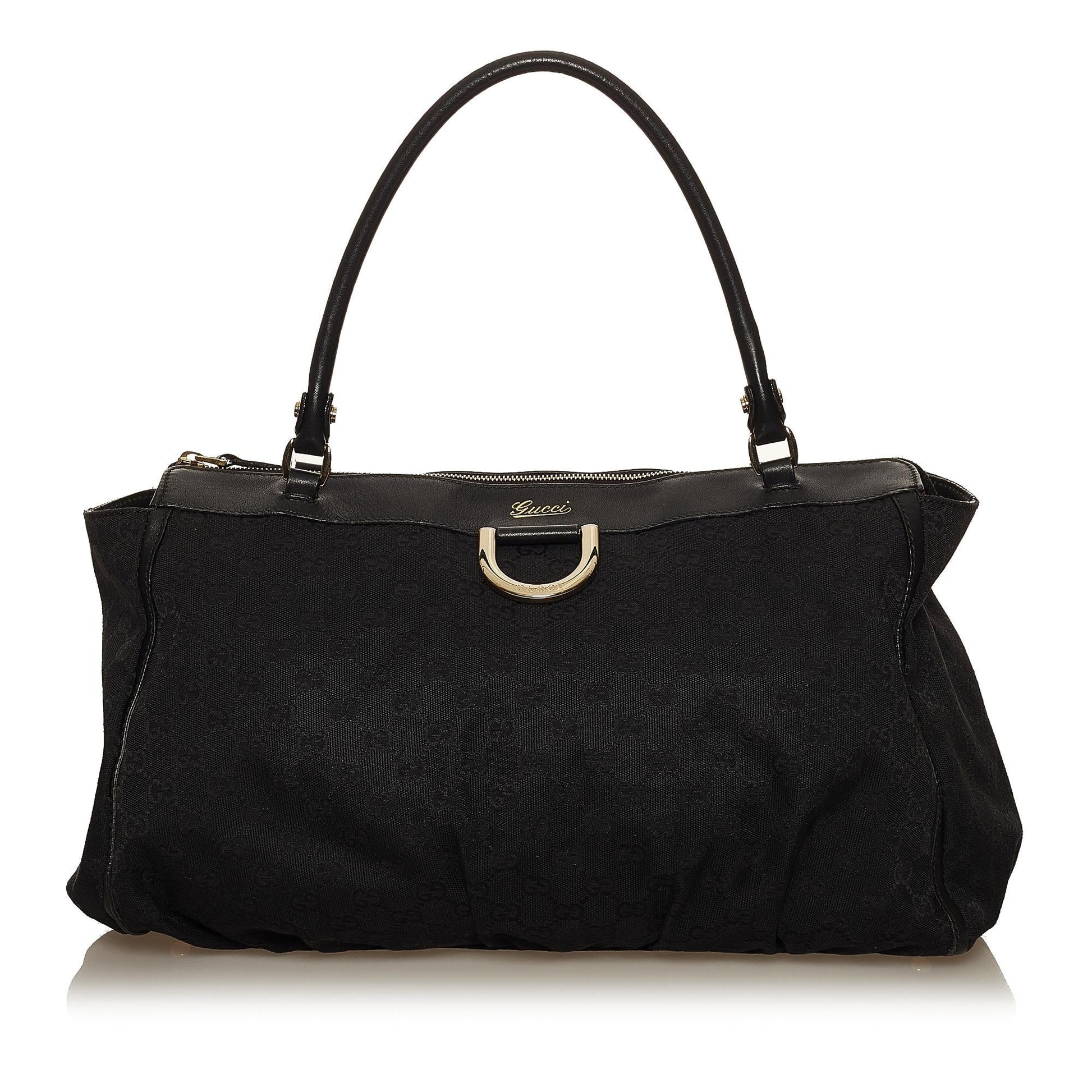 Gucci GG Canvas Abbey D-Ring Tote Bag (SHG-29537)