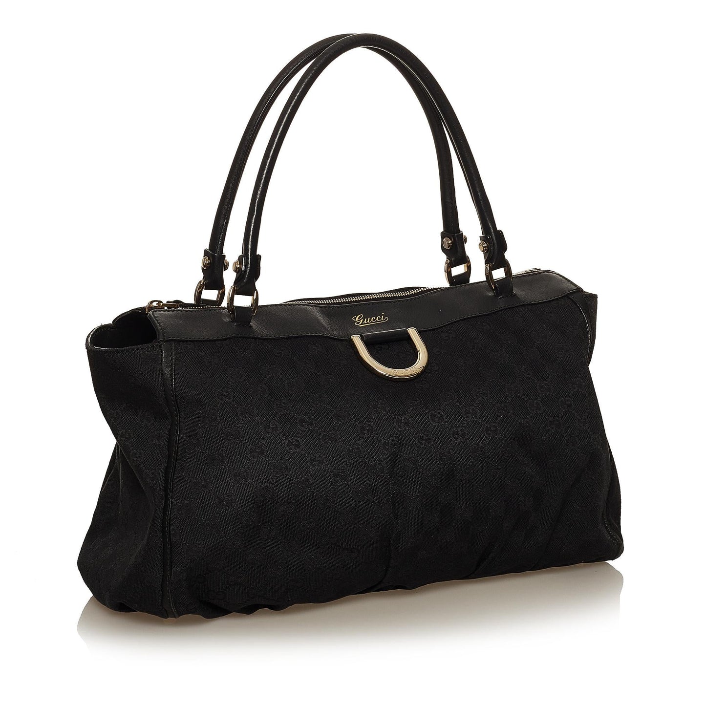 Gucci GG Canvas Abbey D-Ring Tote Bag (SHG-29537)