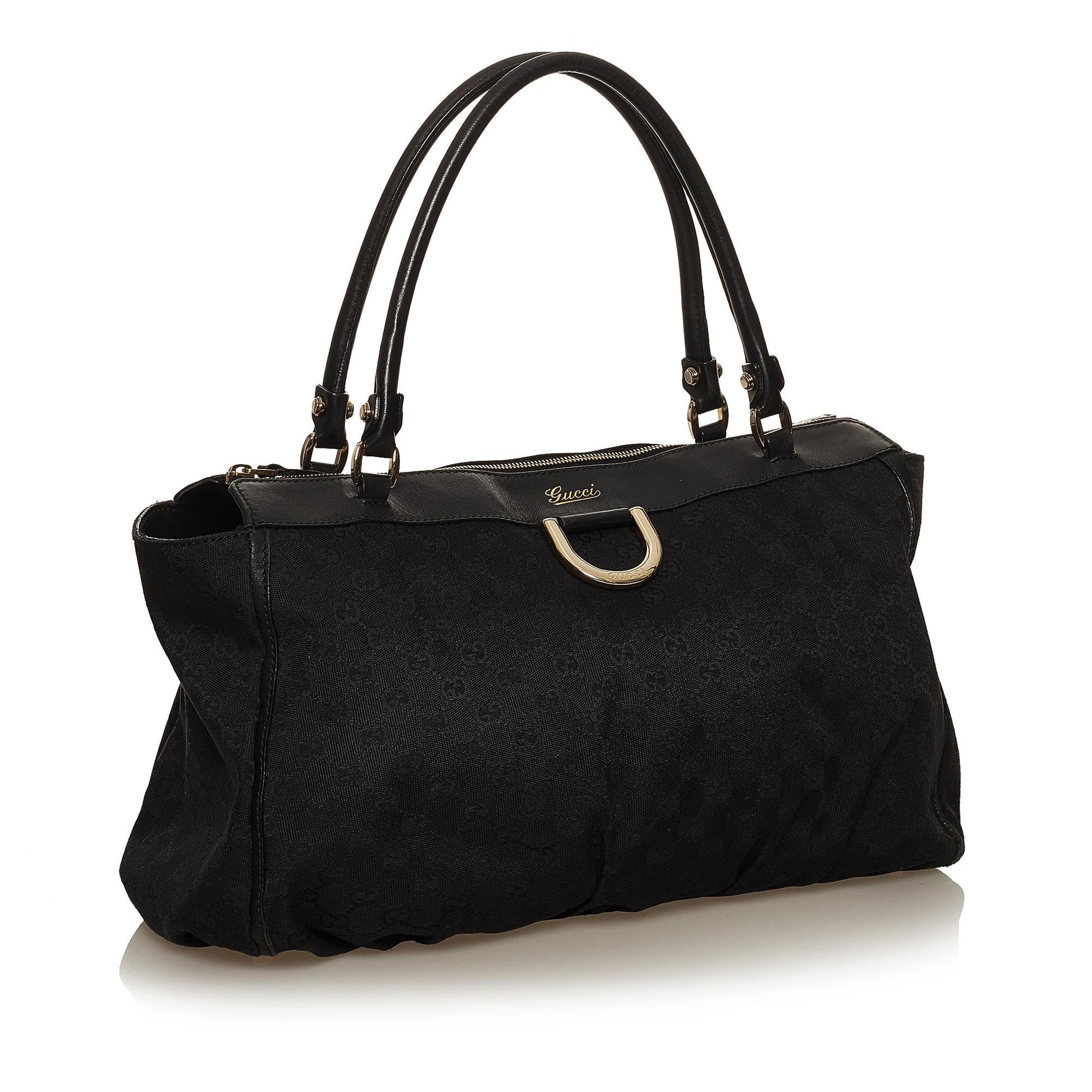 Gucci GG Canvas Abbey D-Ring Tote Bag (SHG-29537)