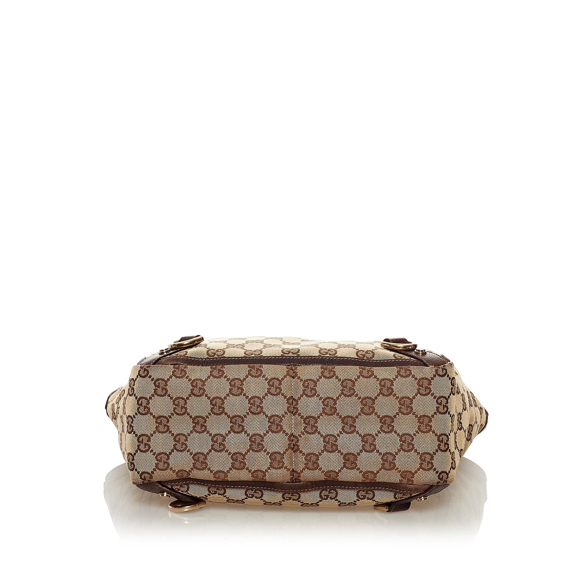 Gucci GG Canvas Abbey D-Ring Tote Bag (SHG-32272)