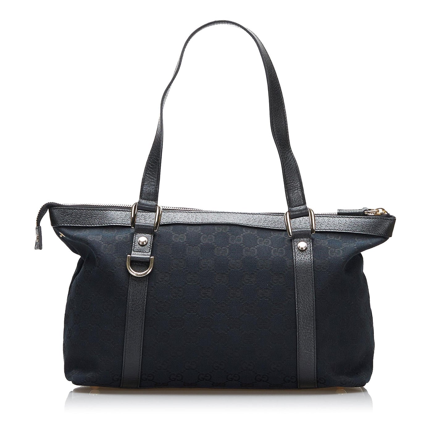 Gucci GG Abbey SHG-fK7hlv Canvas Calf Black Shoulder Bag
