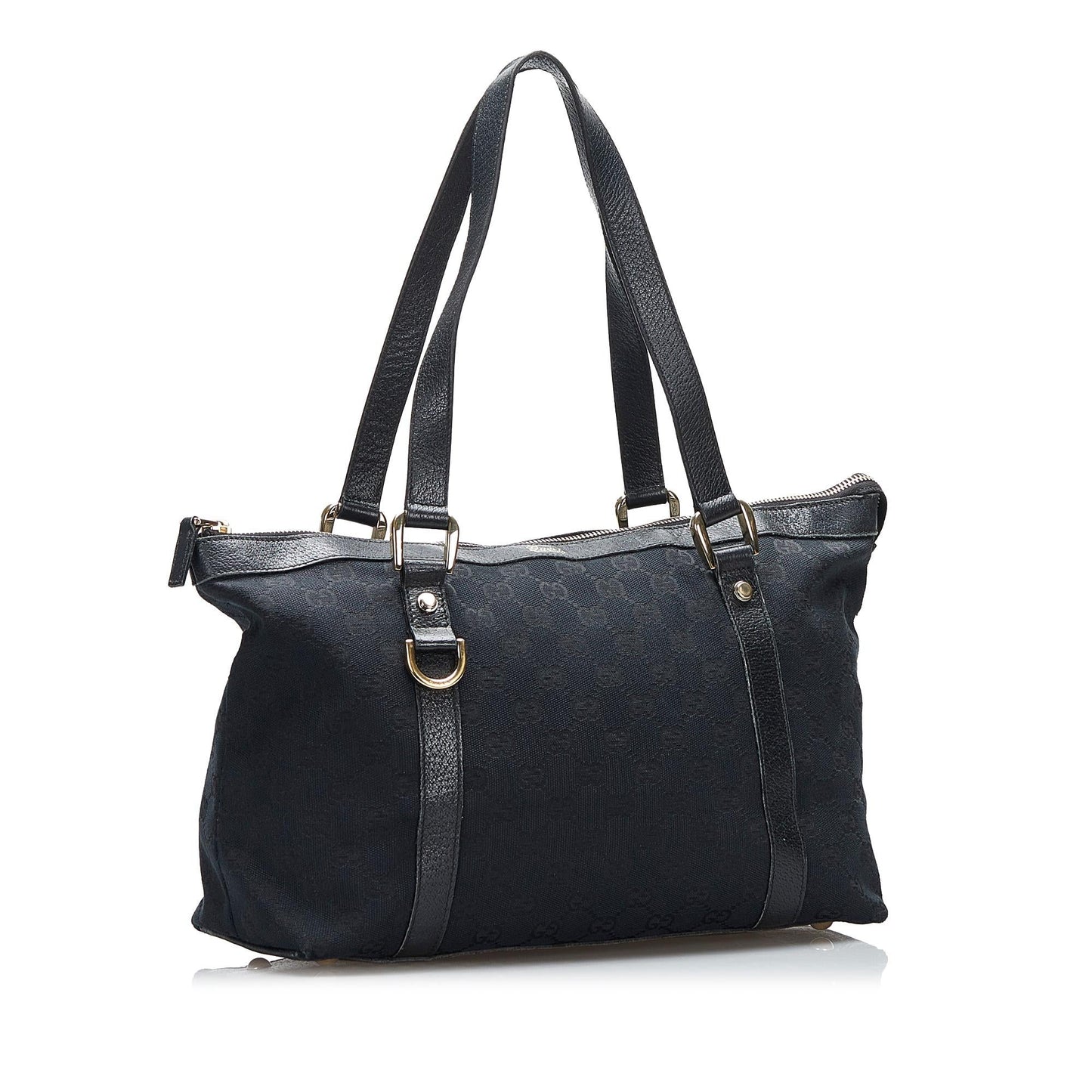 Gucci GG Abbey SHG-hbqitq Canvas Black Shoulder Bag