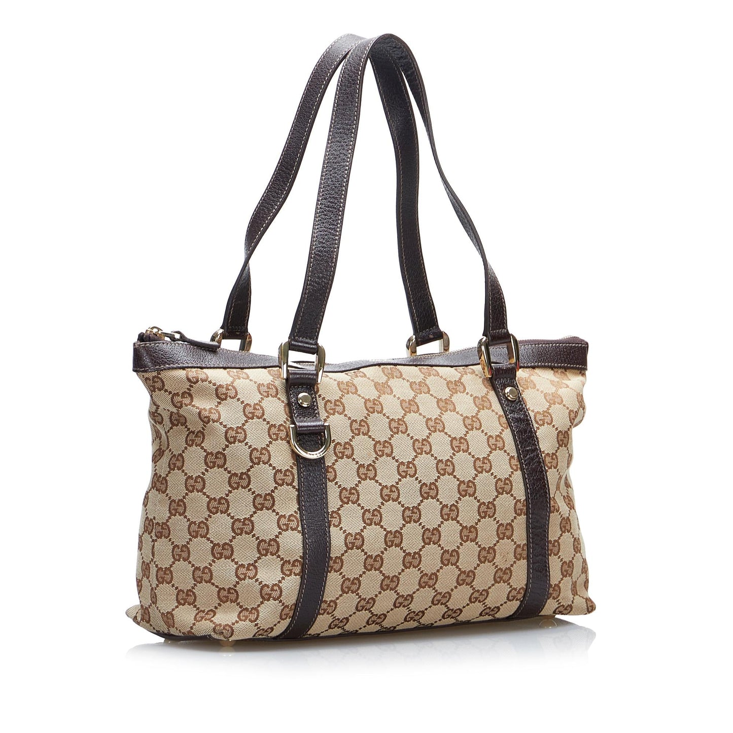 Gucci GG Abbey SHG-Ao8d8D Canvas Brown Shoulder Bag