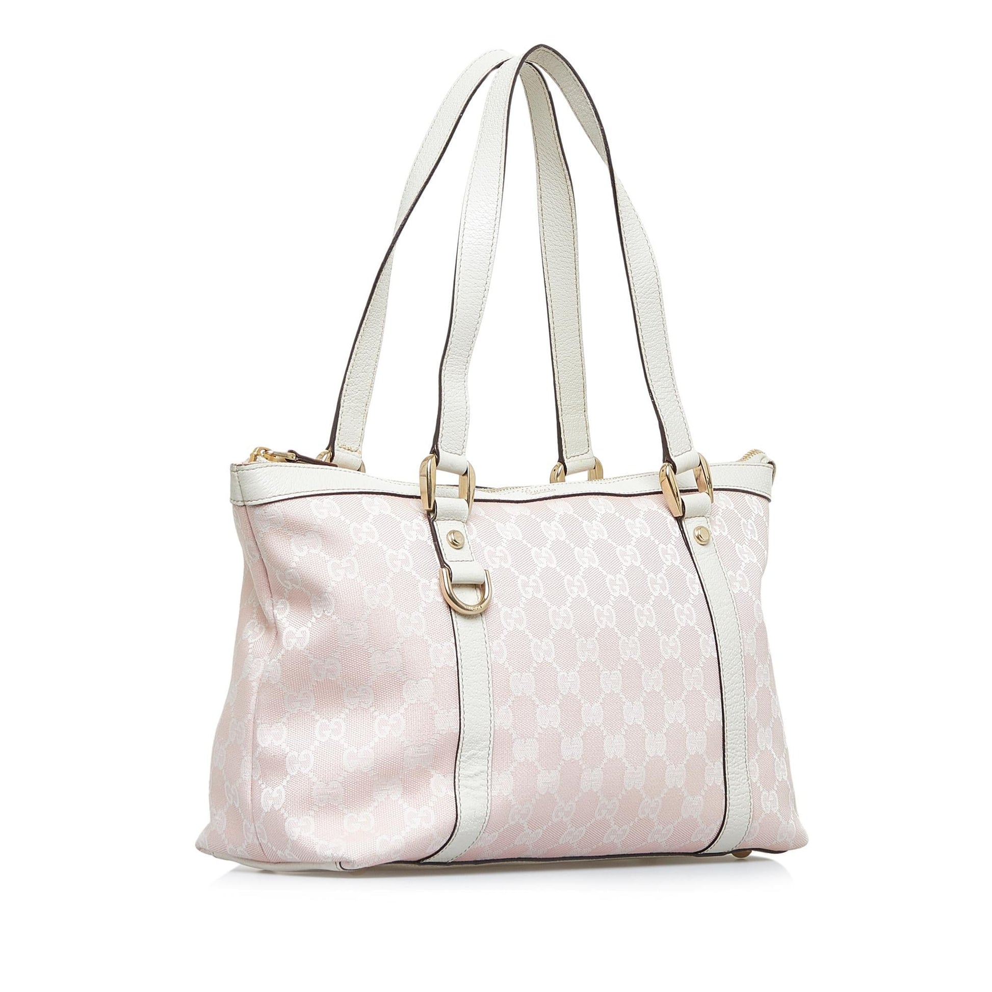Gucci GG Abbey SHG-Fxigmo Canvas Pink Shoulder Bag
