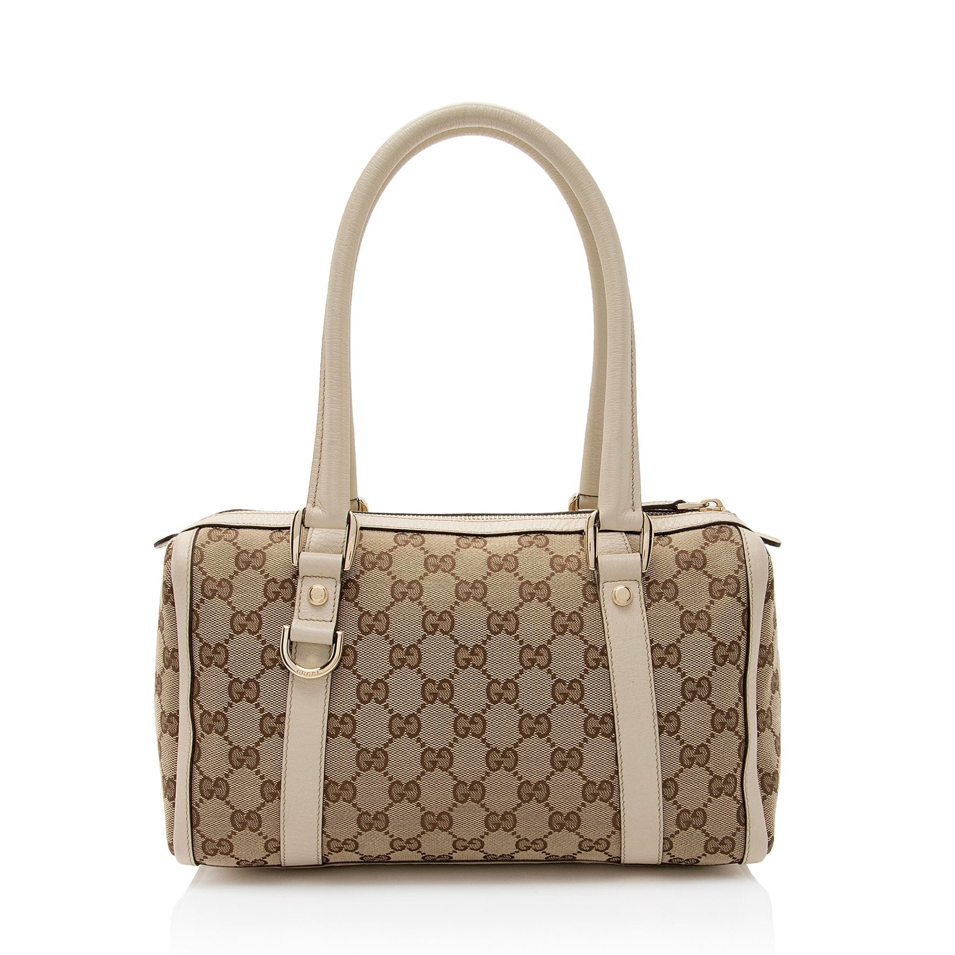 Gucci Abbey Boston Bag Shf 9Sy7 Canvas Small Travel Bag