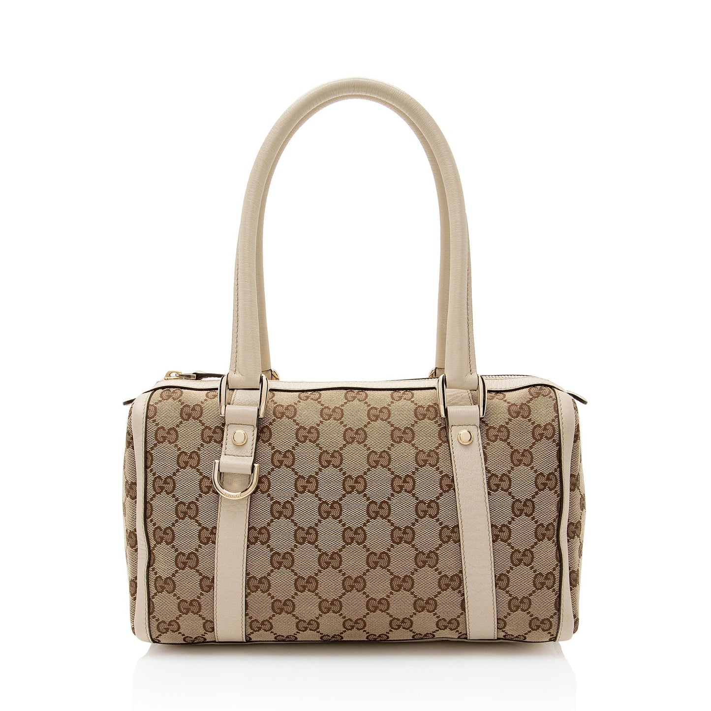 Gucci Abbey Boston Bag Shf 9Sy7 Canvas Small Travel Bag