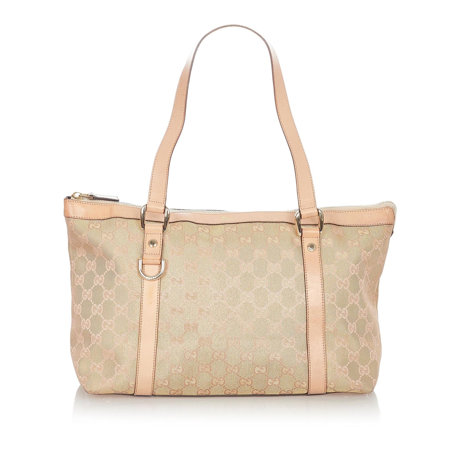 Gucci GG Abbey SHG Canvas Pink Tote Bag