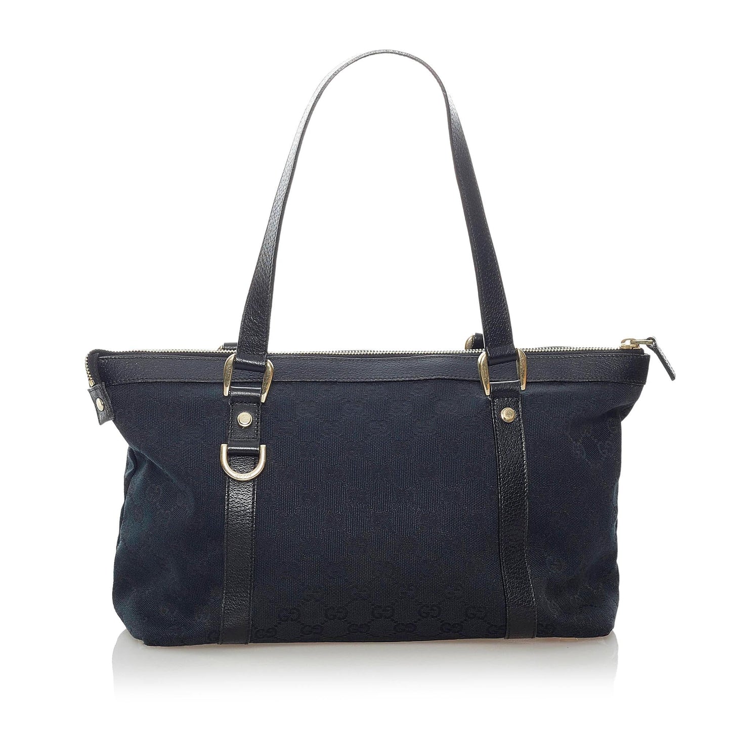 Gucci GG Abbey SHG Canvas Black Tote Bag Bag Shg