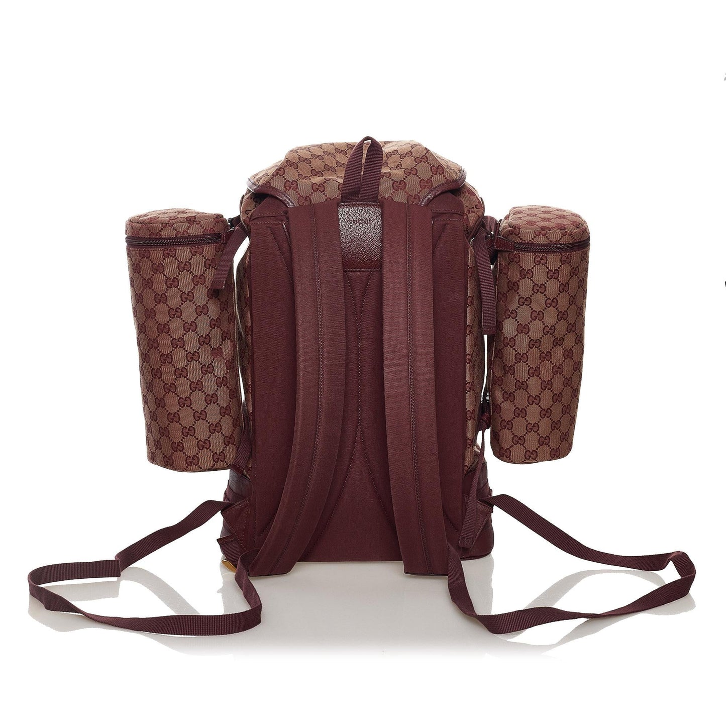 Gucci GG Alpina Trekking Backpack SHG-szkLlr Canvas Calf Red