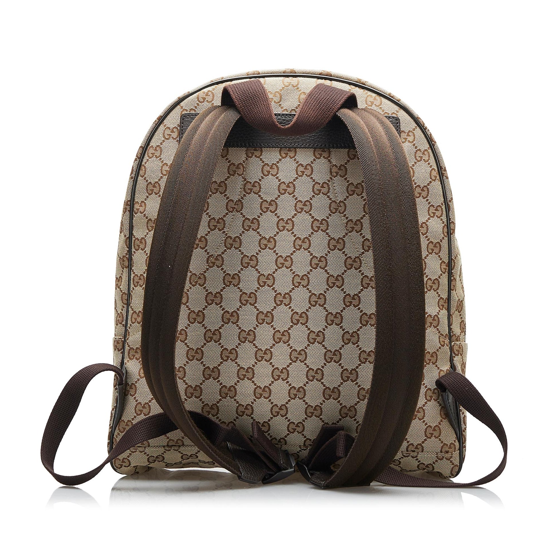 Gucci GG Backpack SHG-0CXd60 Canvas Brown