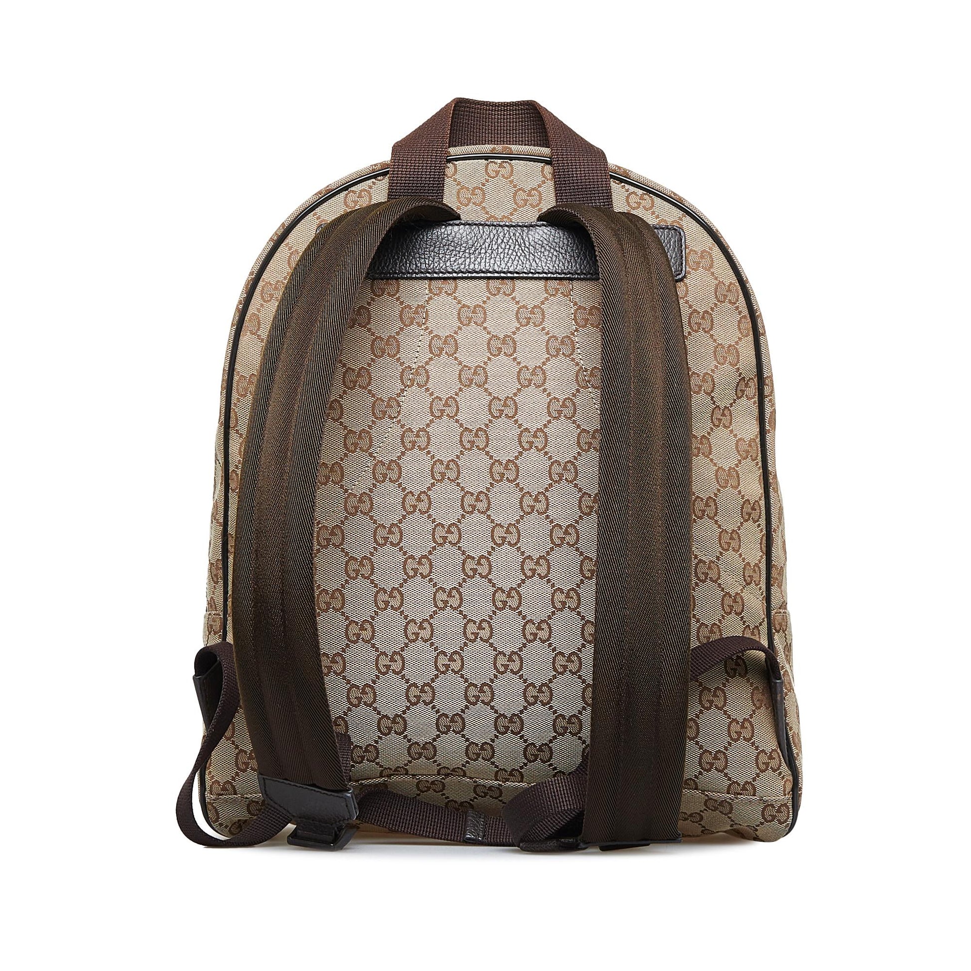 Gucci GG Backpack SHG-85xo9c Canvas Brown