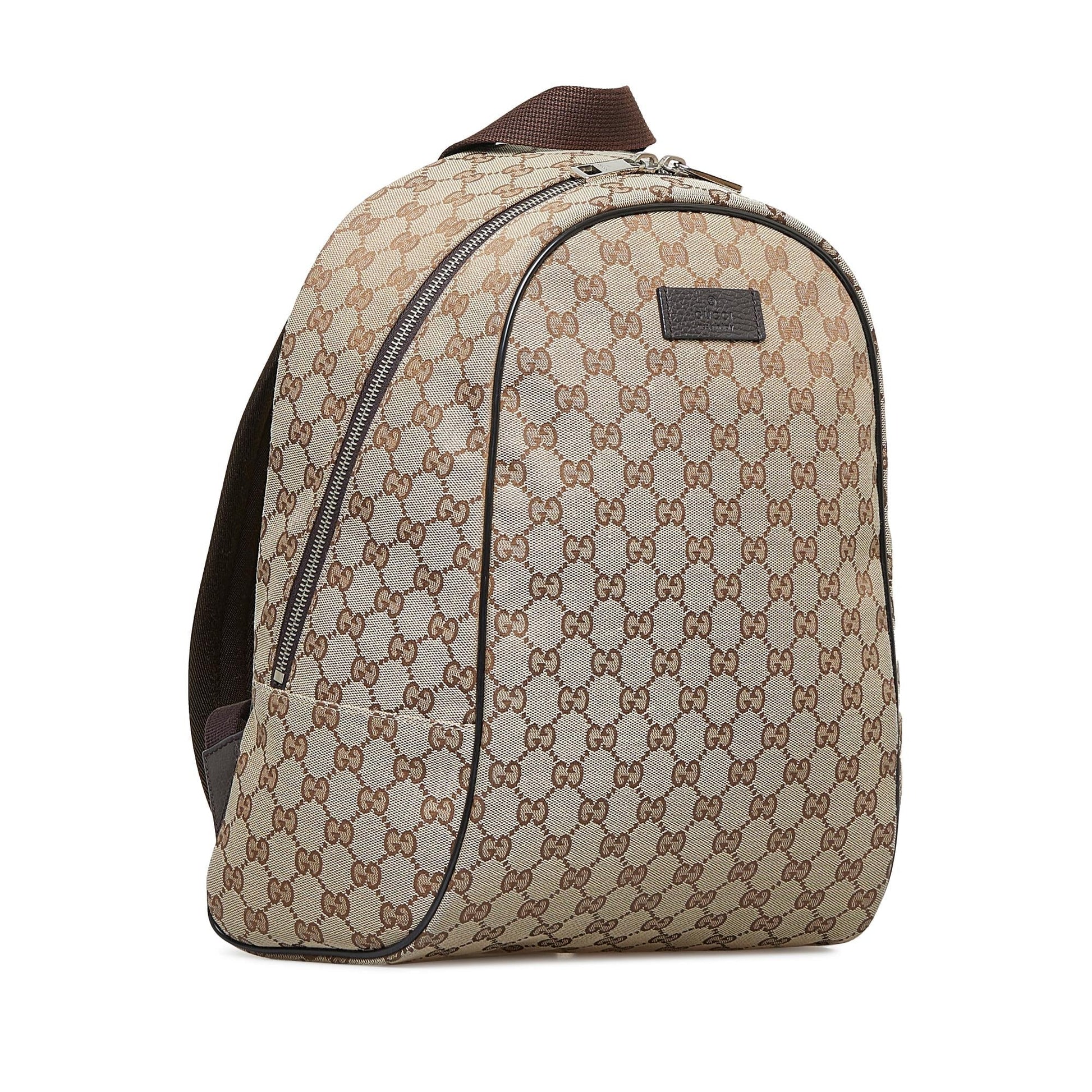 Gucci GG Backpack SHG-85xo9c Canvas Brown