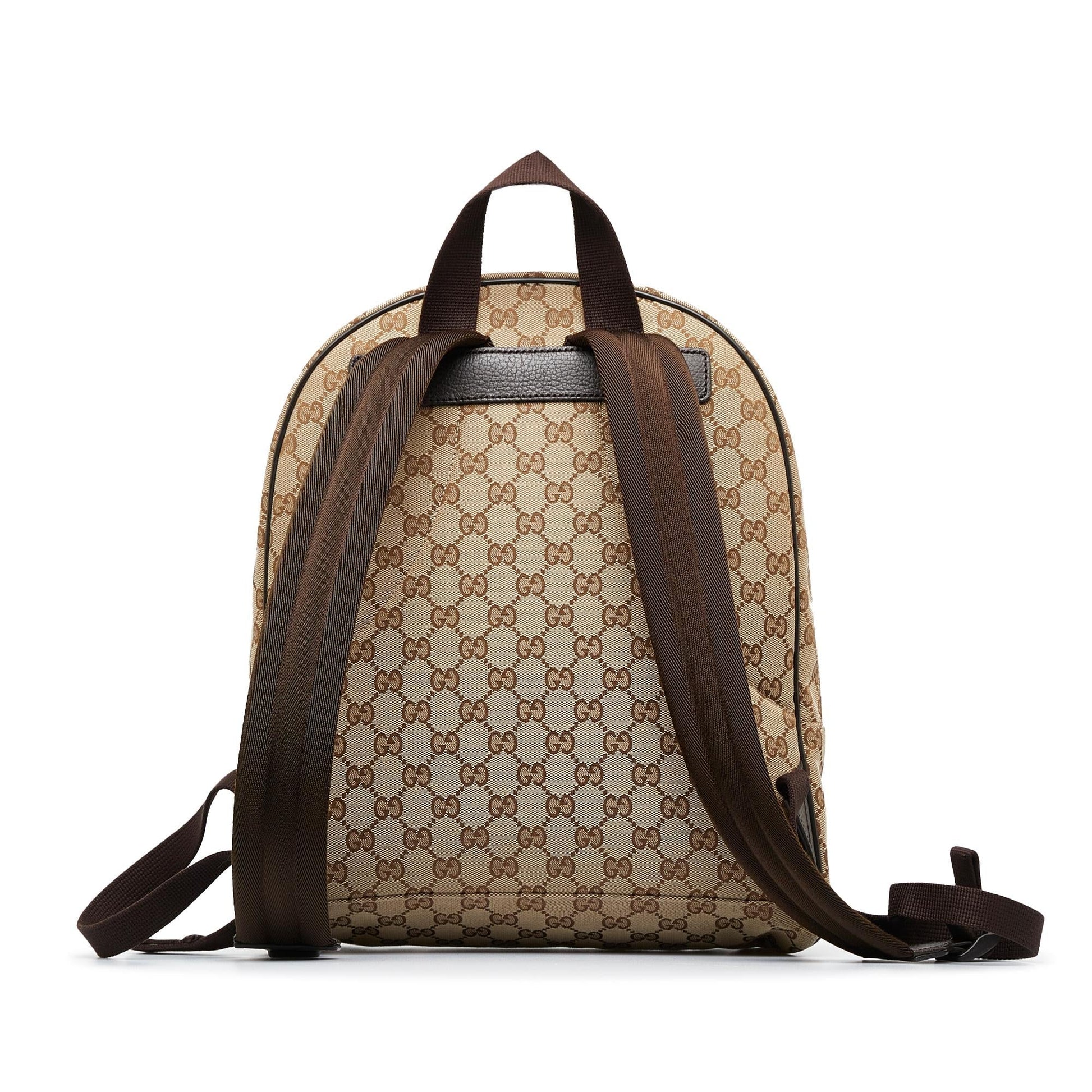 Gucci GG Backpack SHG-SZhwLx Canvas Brown