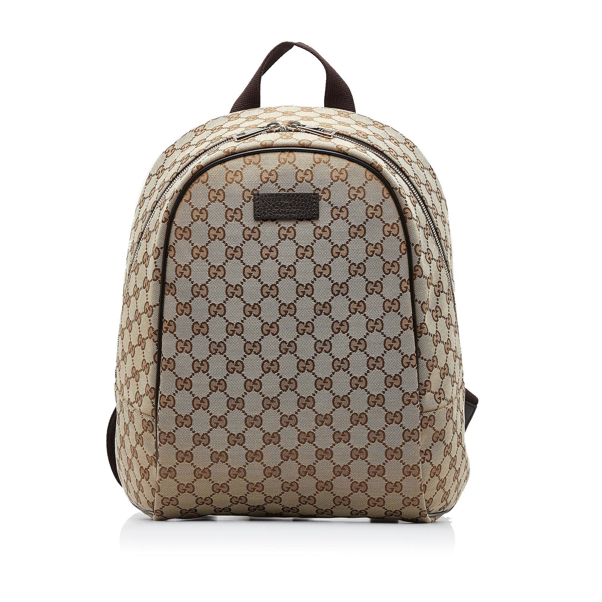 Gucci GG Backpack SHG-9dRBbO Canvas Brown