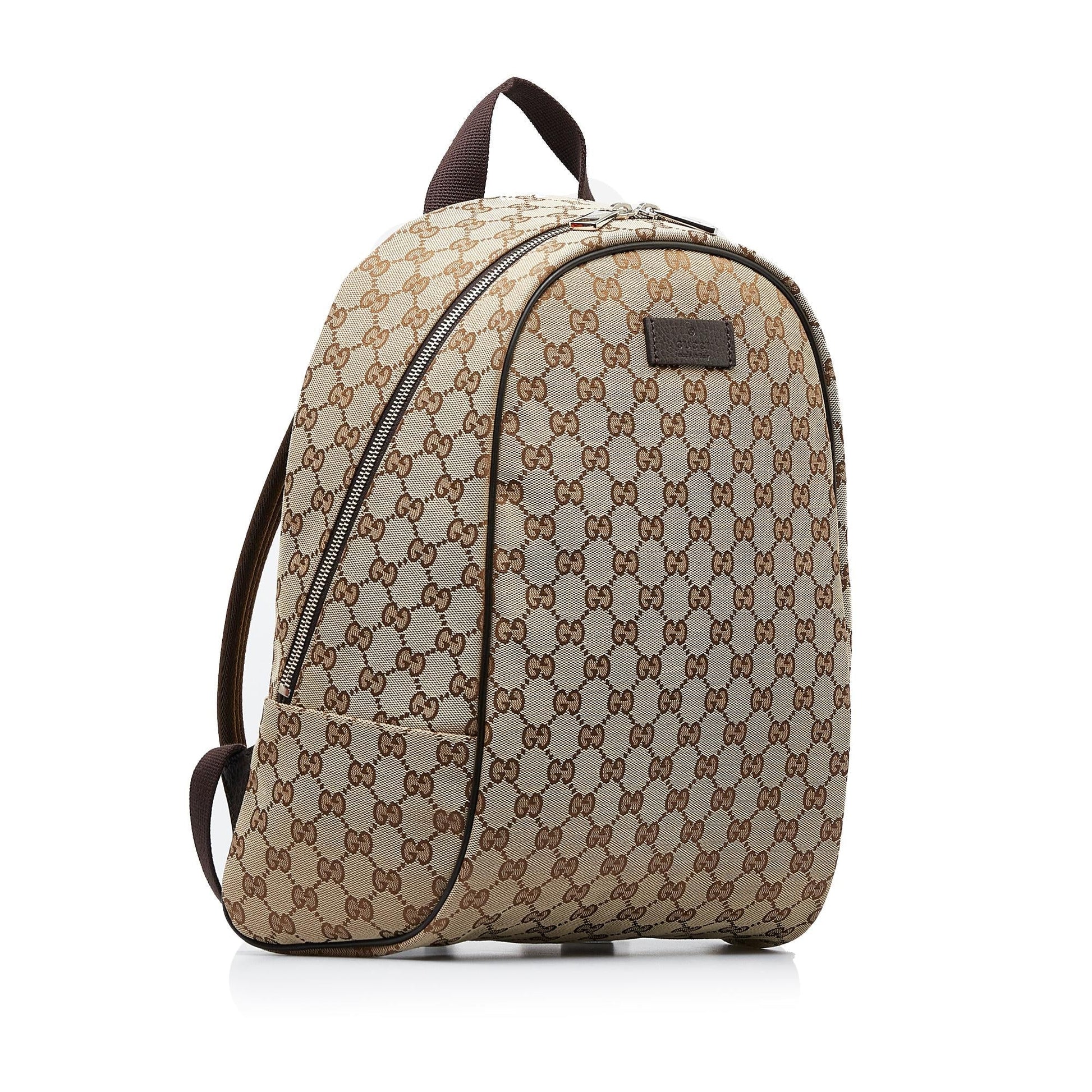 Gucci GG Backpack SHG-9dRBbO Canvas Brown