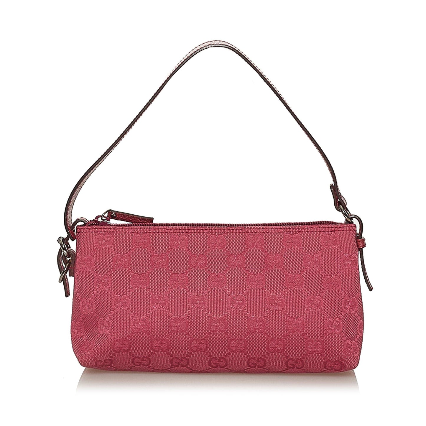 Gucci GG Baguette SHG Canvas Handbag