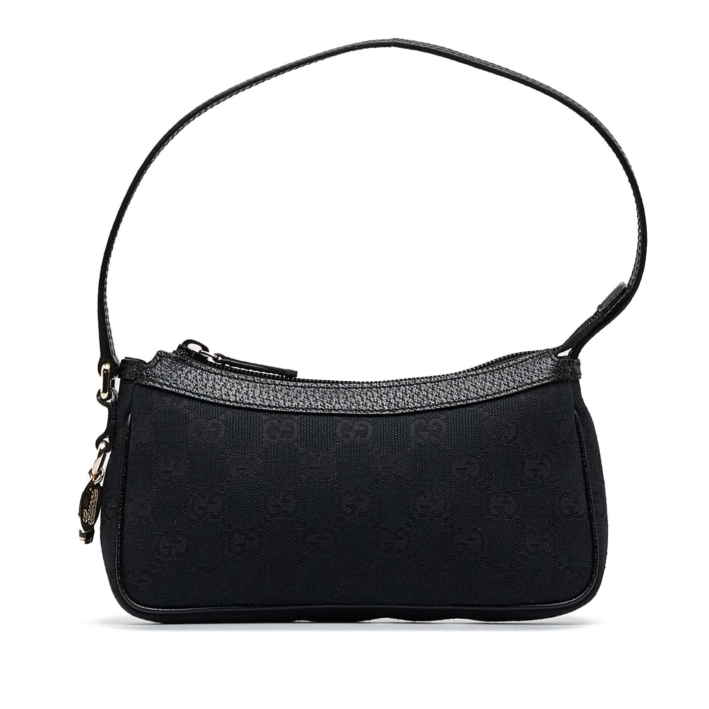 Gucci GG Baguette SHG-onJKx6 Canvas Black Handbag