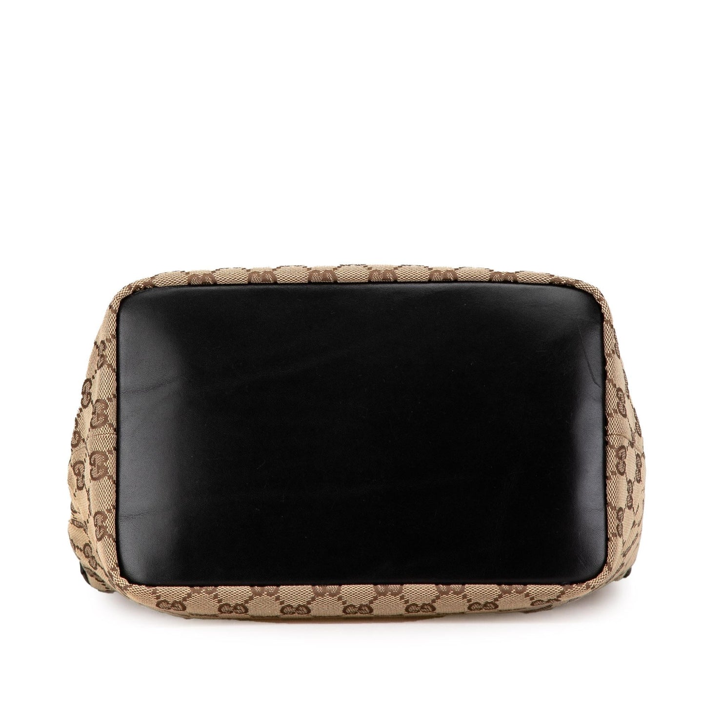 Gucci GG Bamboo SHG-jAsRoJ Canvas Calf Brown Shoulder Bag
