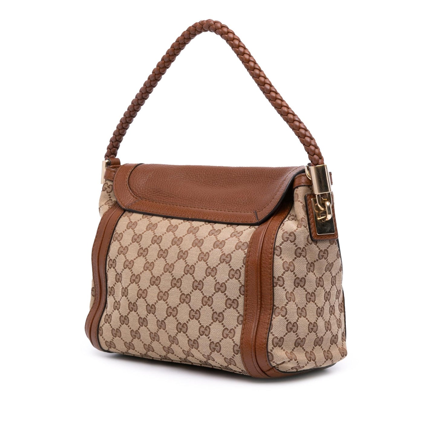Gucci GG Bella Canvas Flap Travel Bag