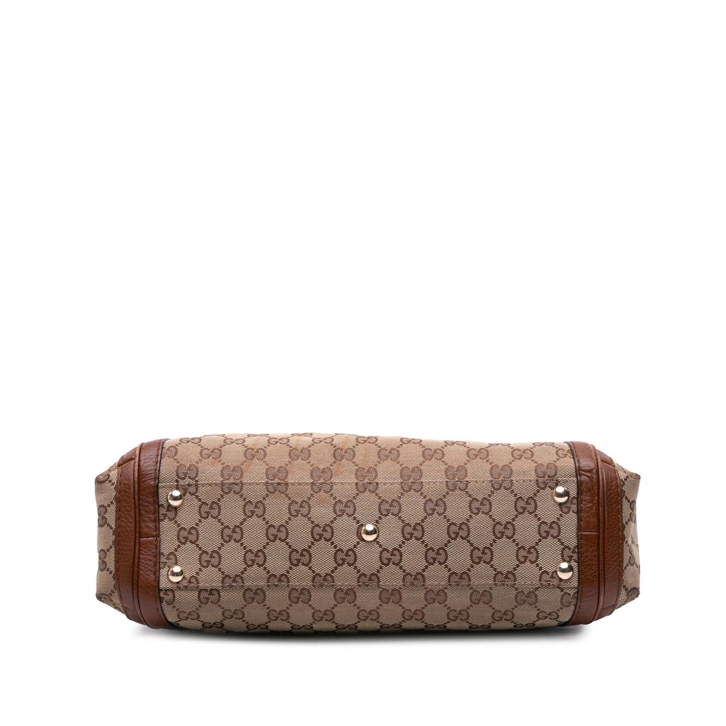 Gucci GG Bella Canvas Brown Satchel Bag Satchel 5