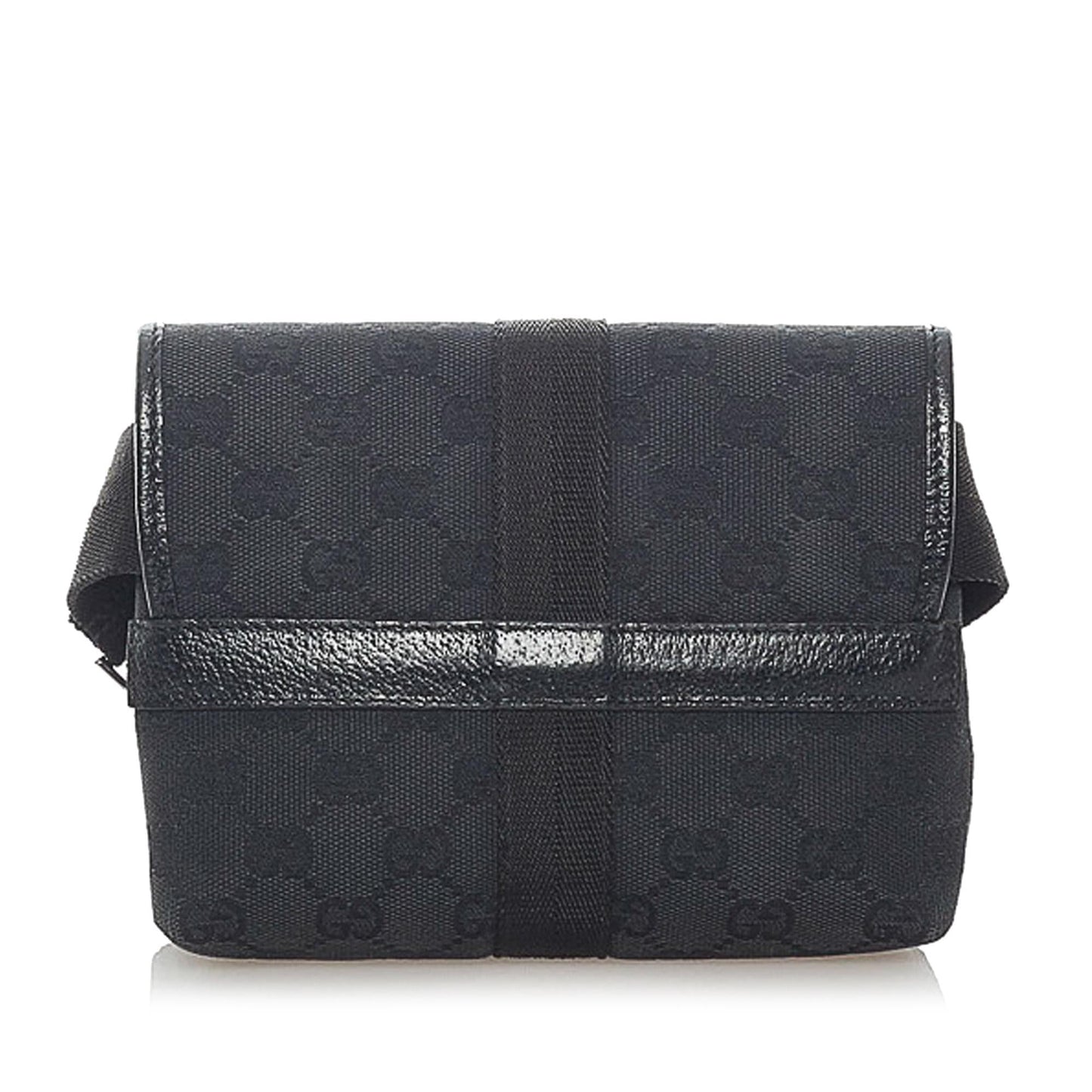 Gucci GG Belt SHG Canvas Black Accessory 6
